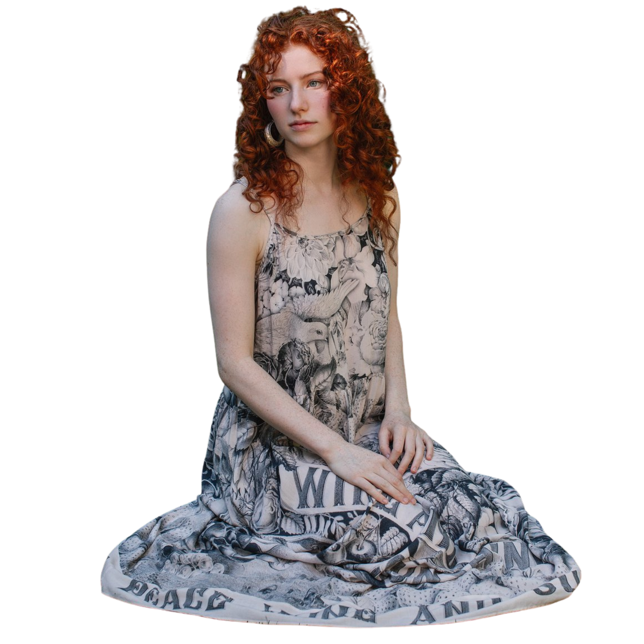 Peace, Wine & Sunshine Slip Dress