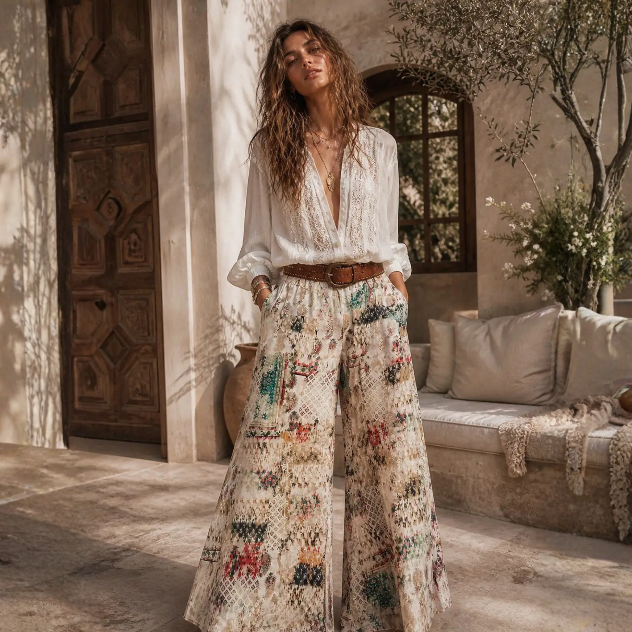 Cotton Angel Pants