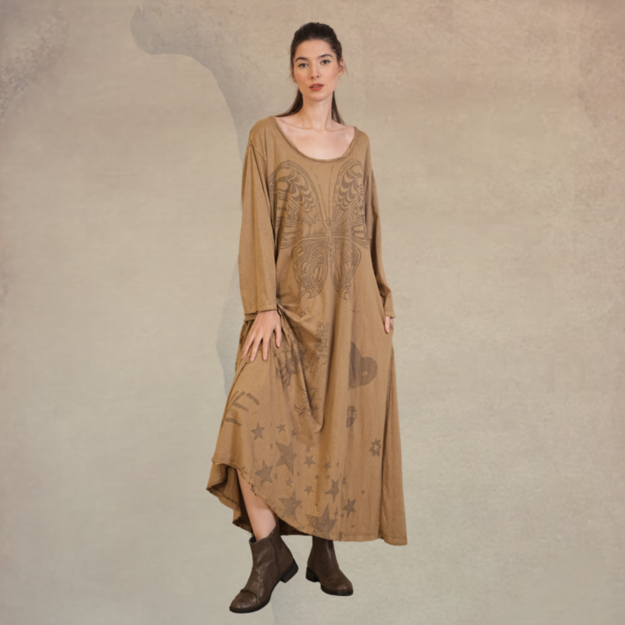 Printed T-Shirt Dress