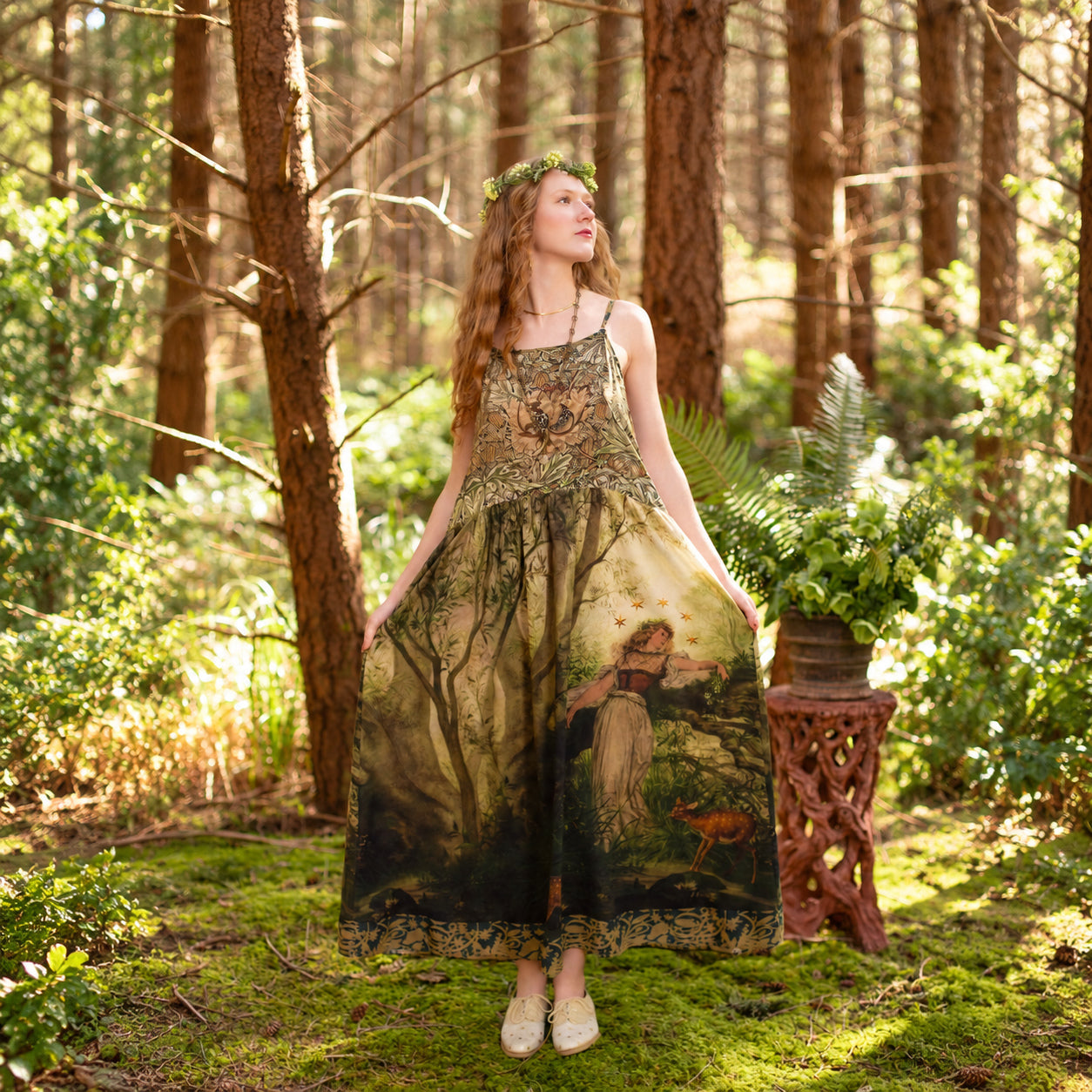 The Dawning Boheme Slip Dress