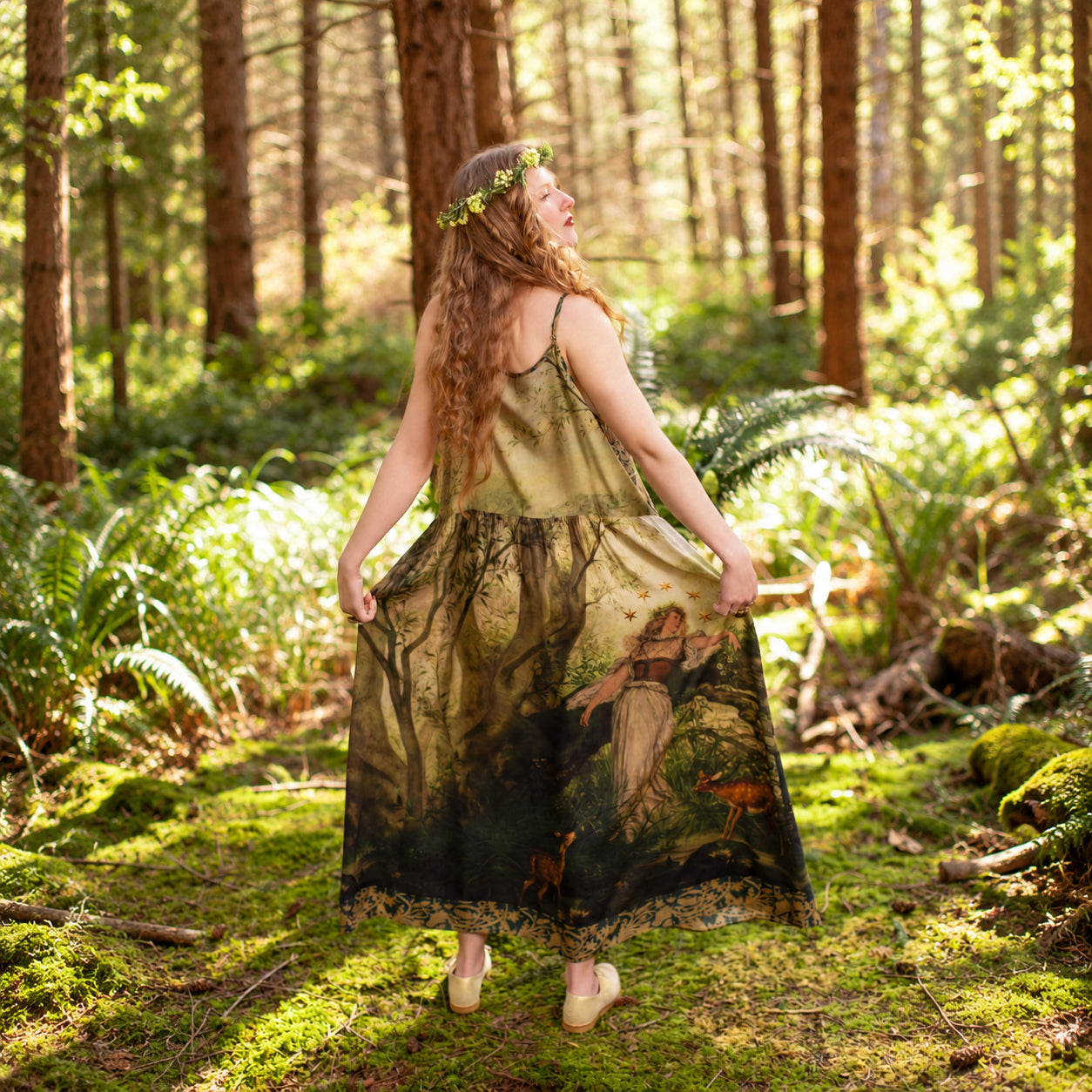 The Dawning Boheme Slip Dress