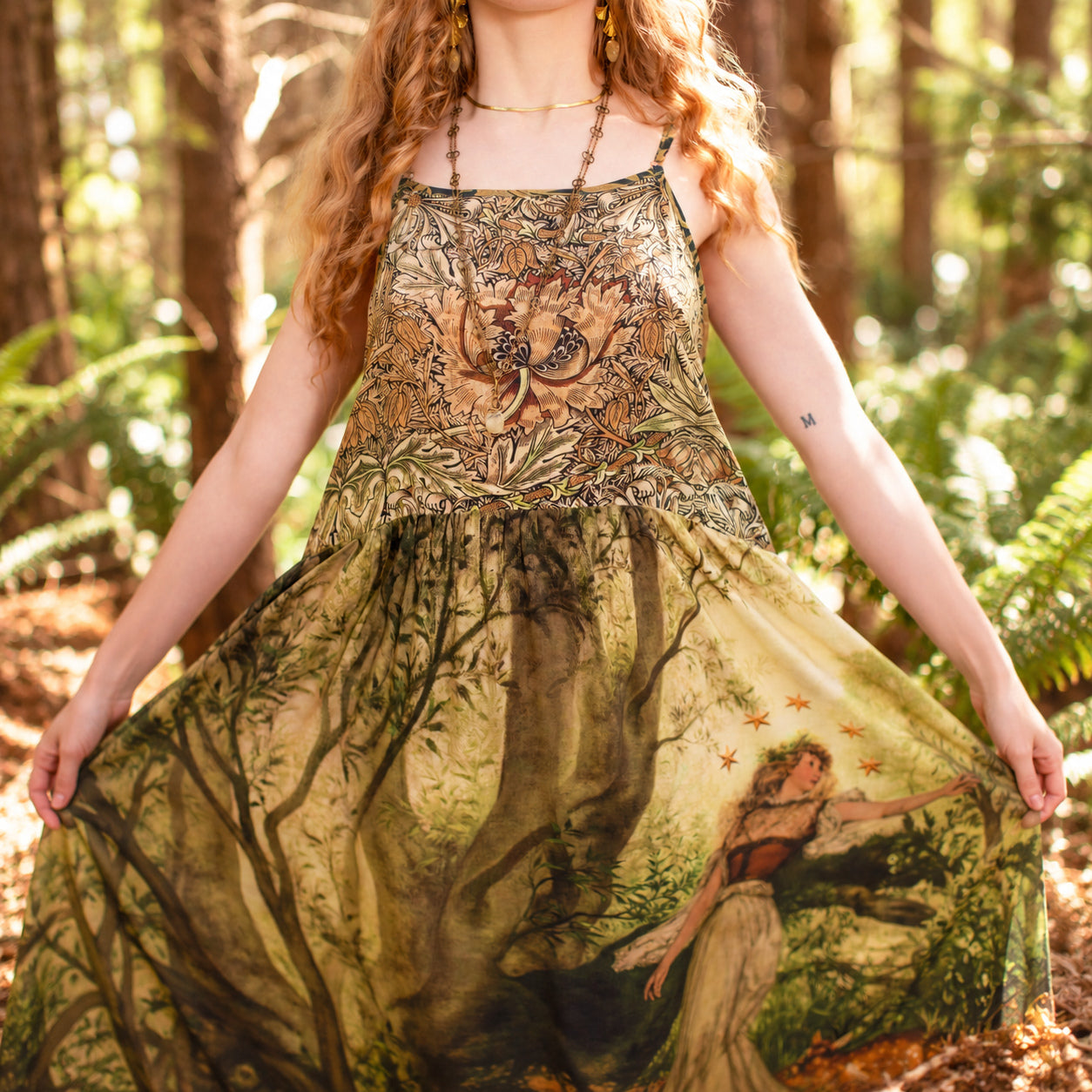 The Dawning Boheme Slip Dress