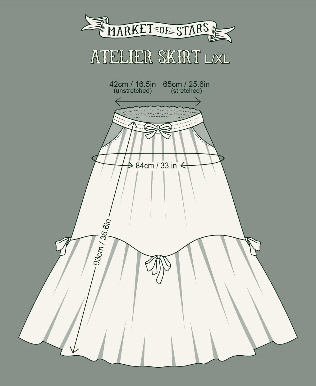 Courage, Dear Heart Atelier Skirt