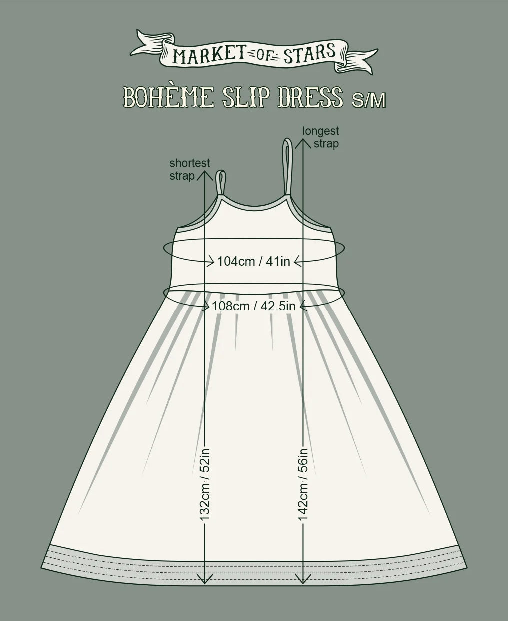 The Guardians Boheme Slip Dress