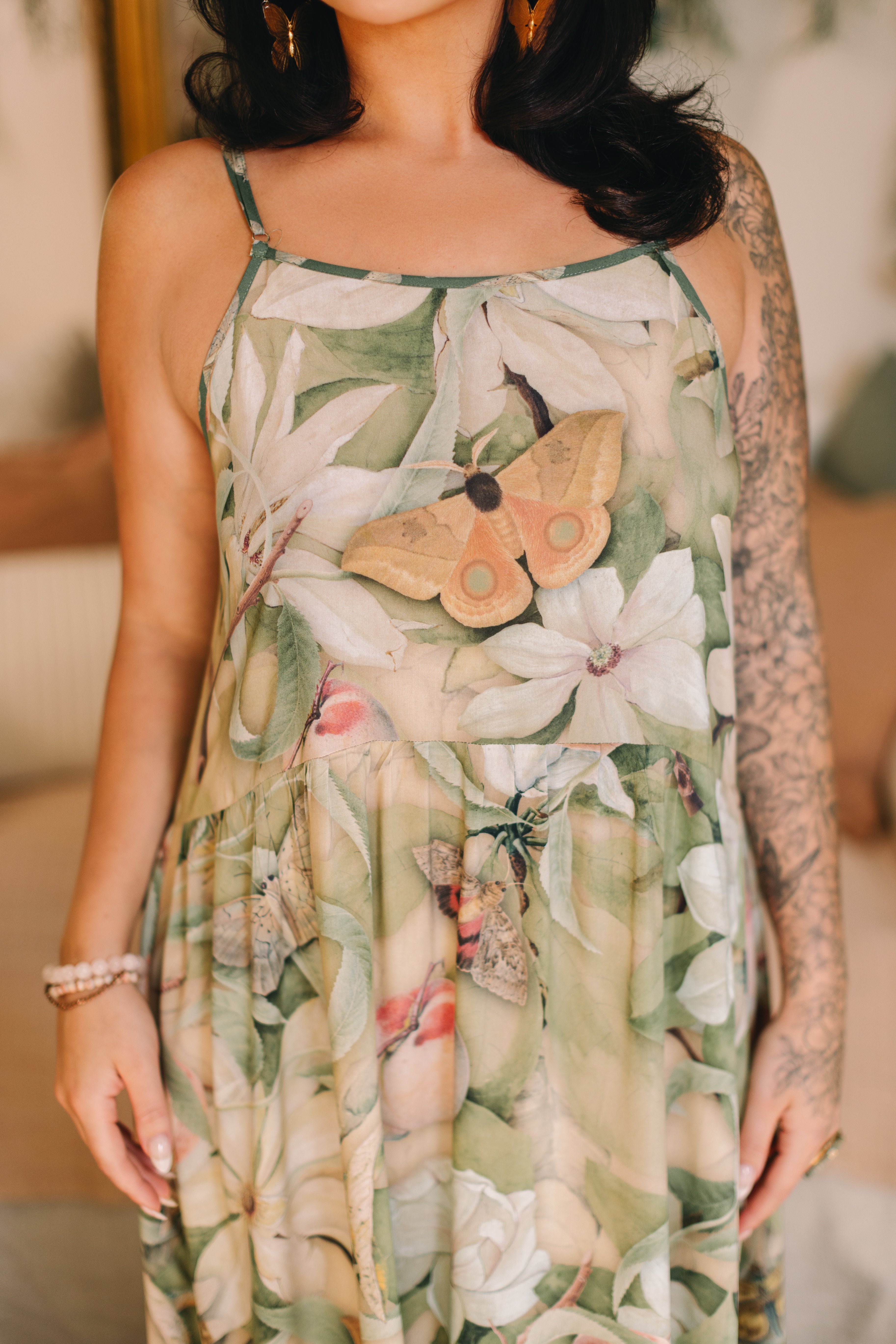 Fleur De Soleil Boheme Slip Dress