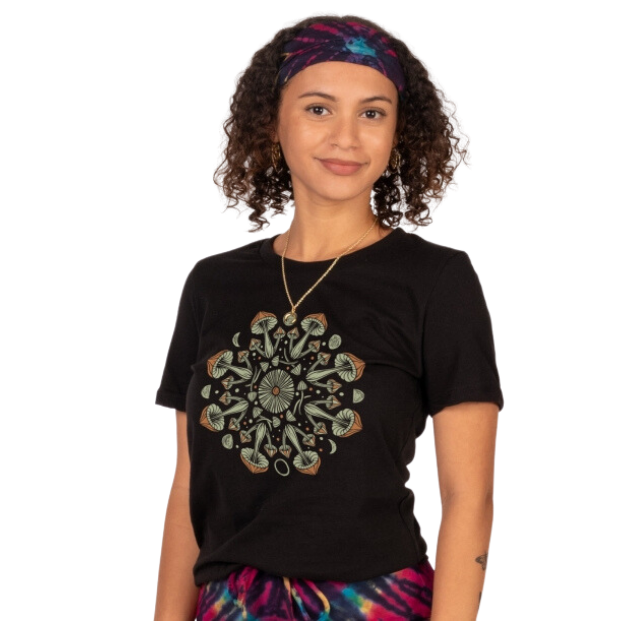 Mushroom Mandala Women's T-Shirt