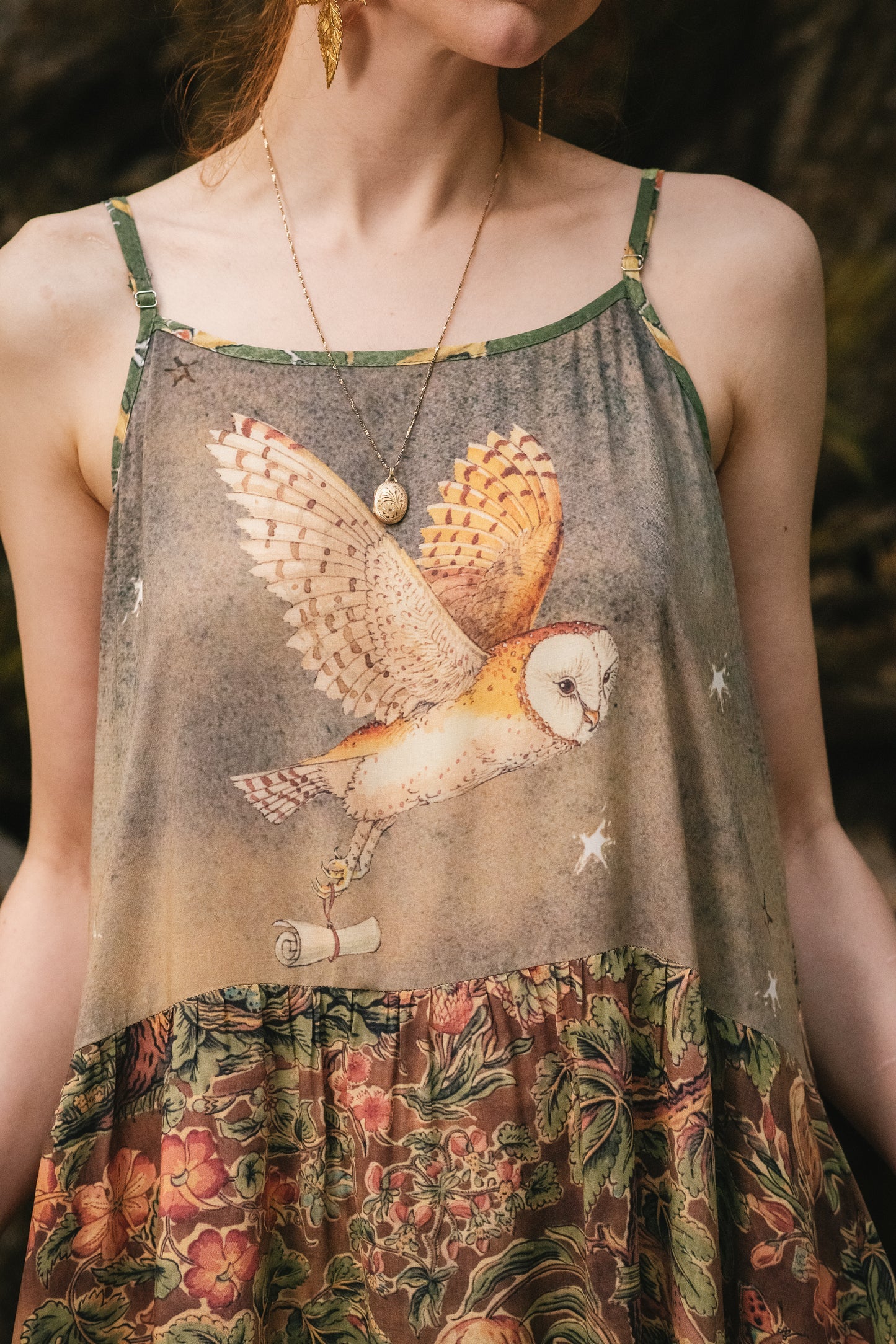 Woodland Wisdom Boheme Slip Dress