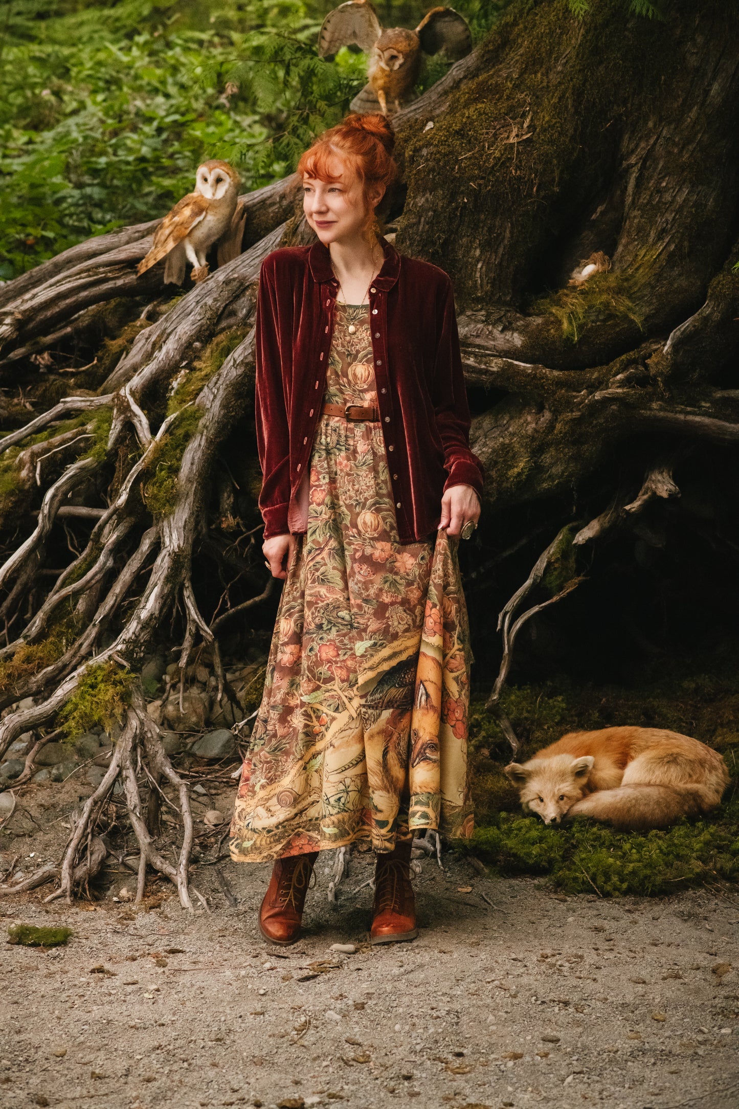 Woodland Wisdom Boheme Slip Dress