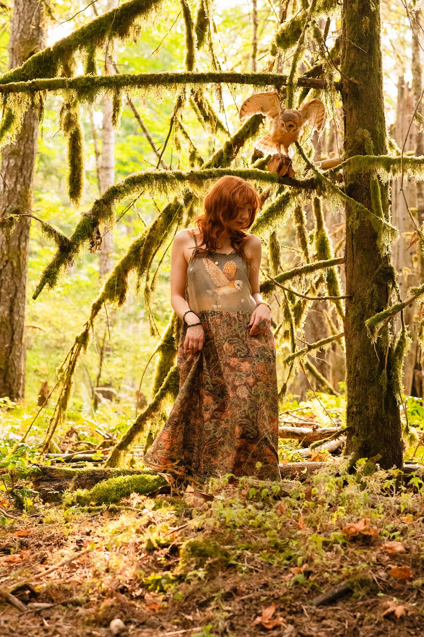 Woodland Wisdom Boheme Slip Dress