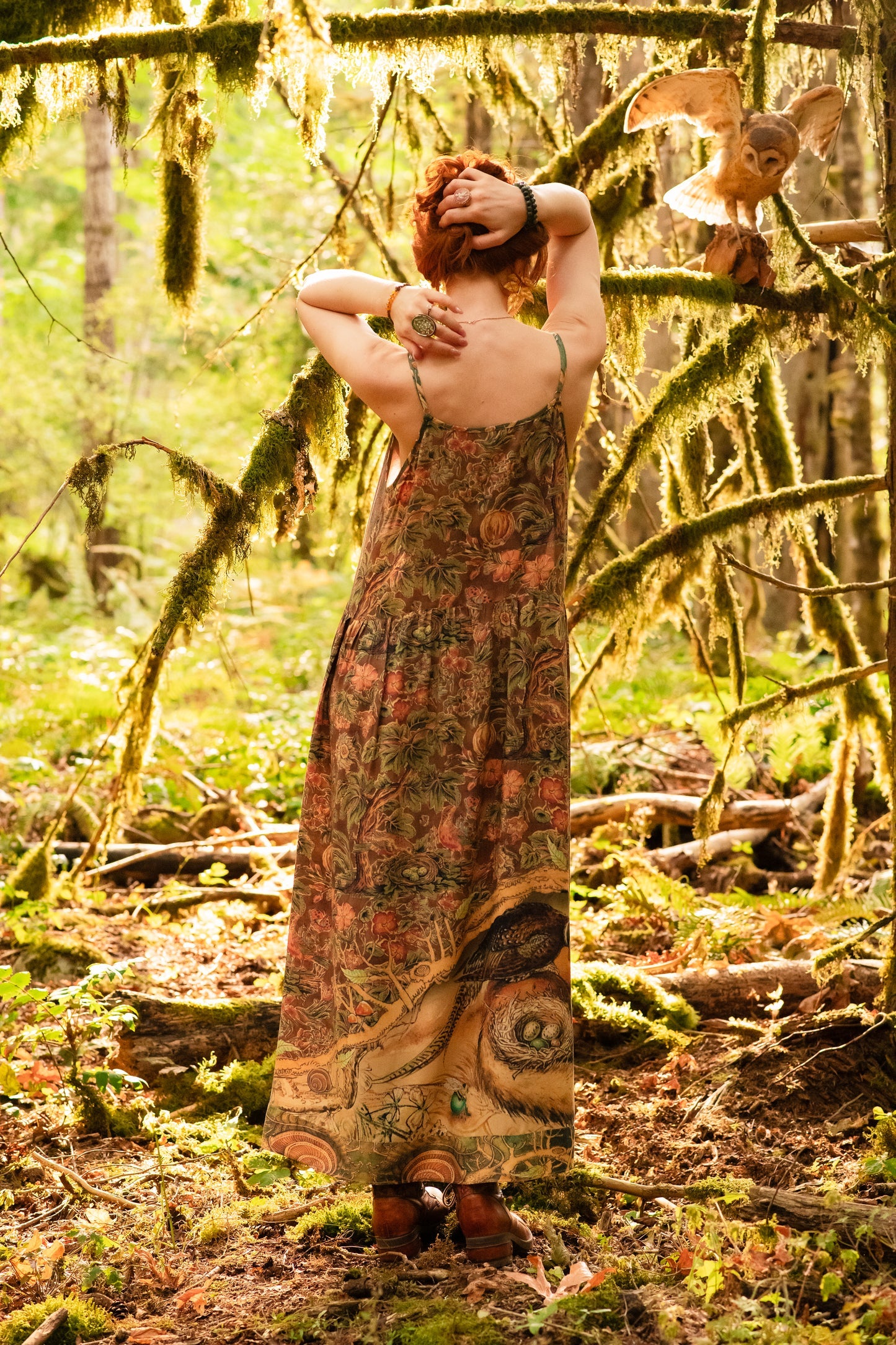Woodland Wisdom Boheme Slip Dress