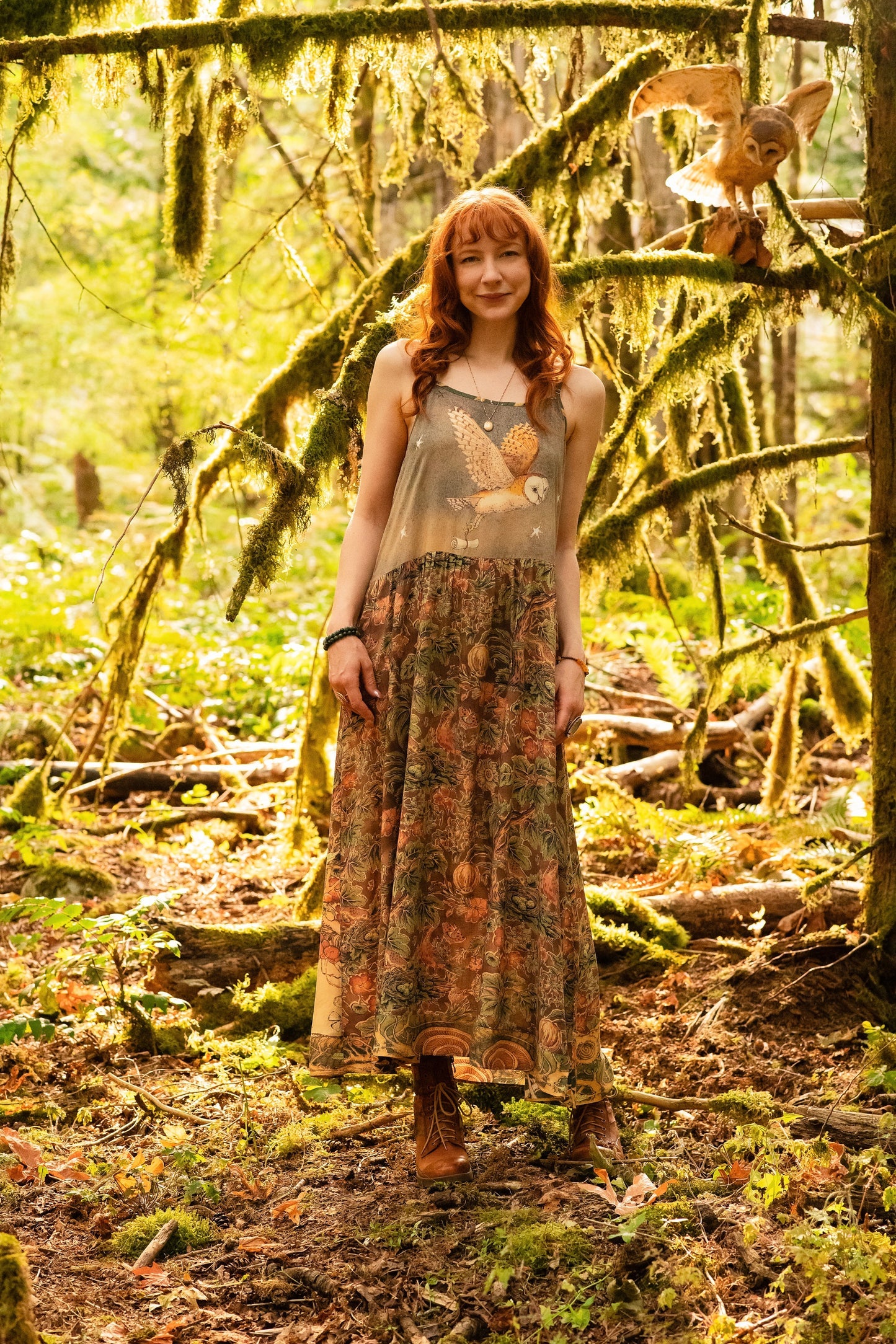 Woodland Wisdom Boheme Slip Dress