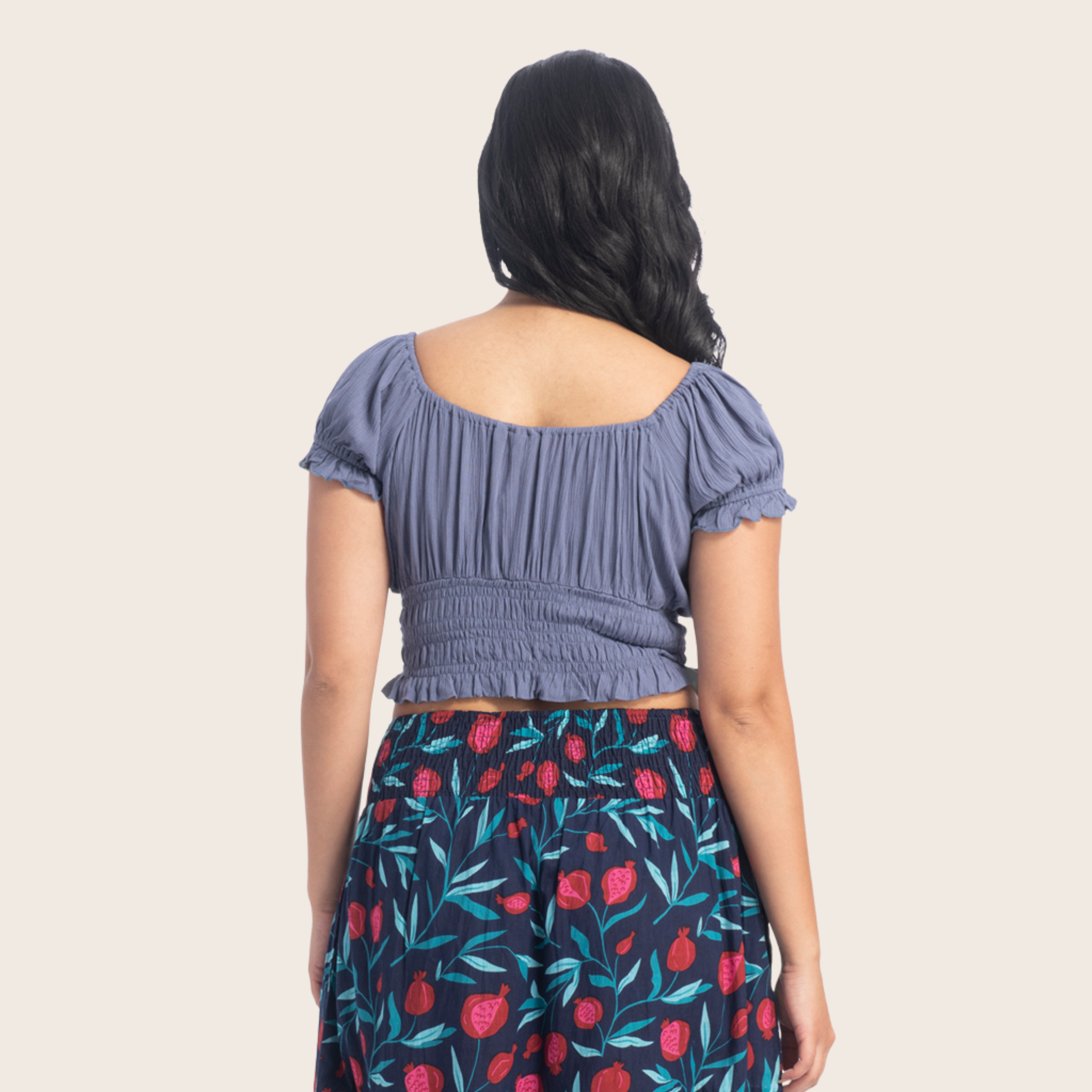 Short Sleeved Crop Top