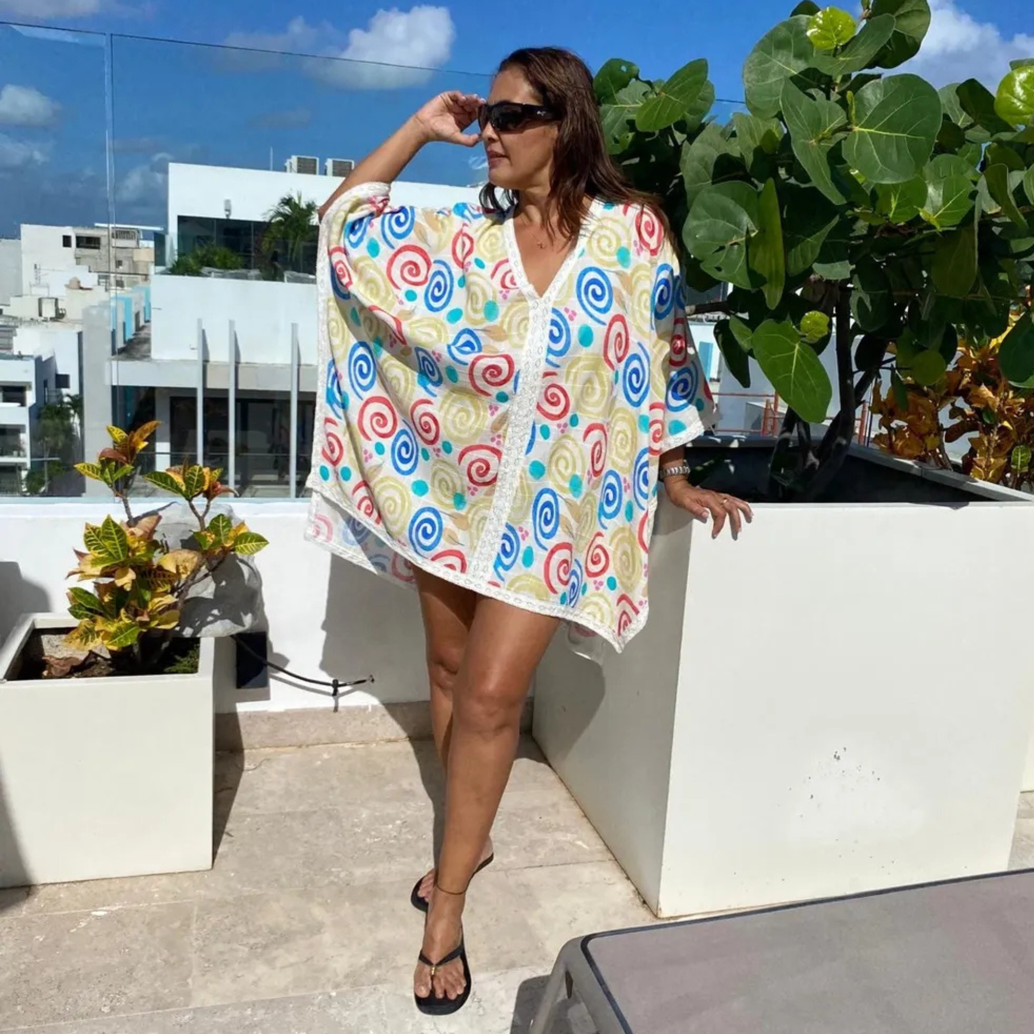 Cotton Gauze Kaftan