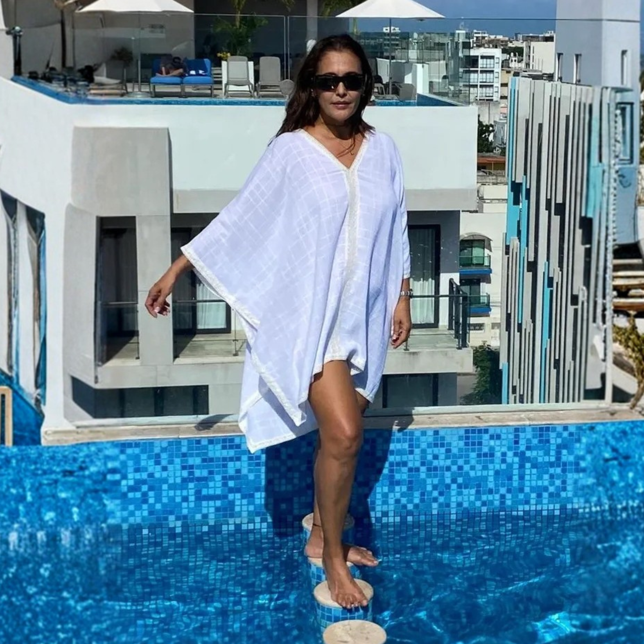 Cotton Gauze Kaftan