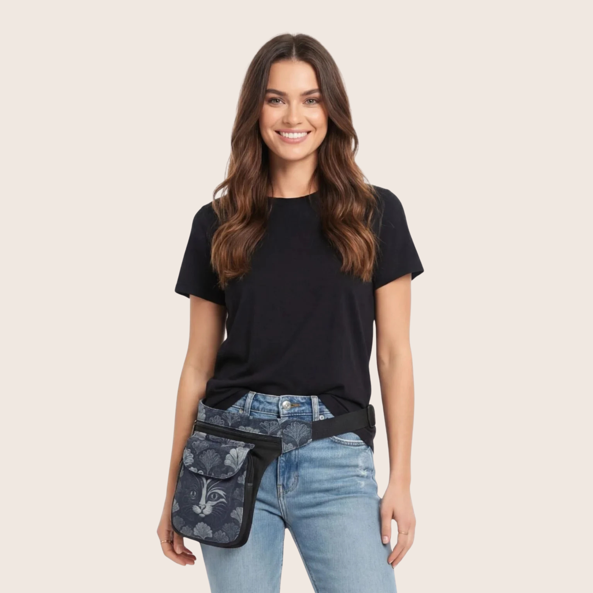 Cosmic Cat Hip Pack