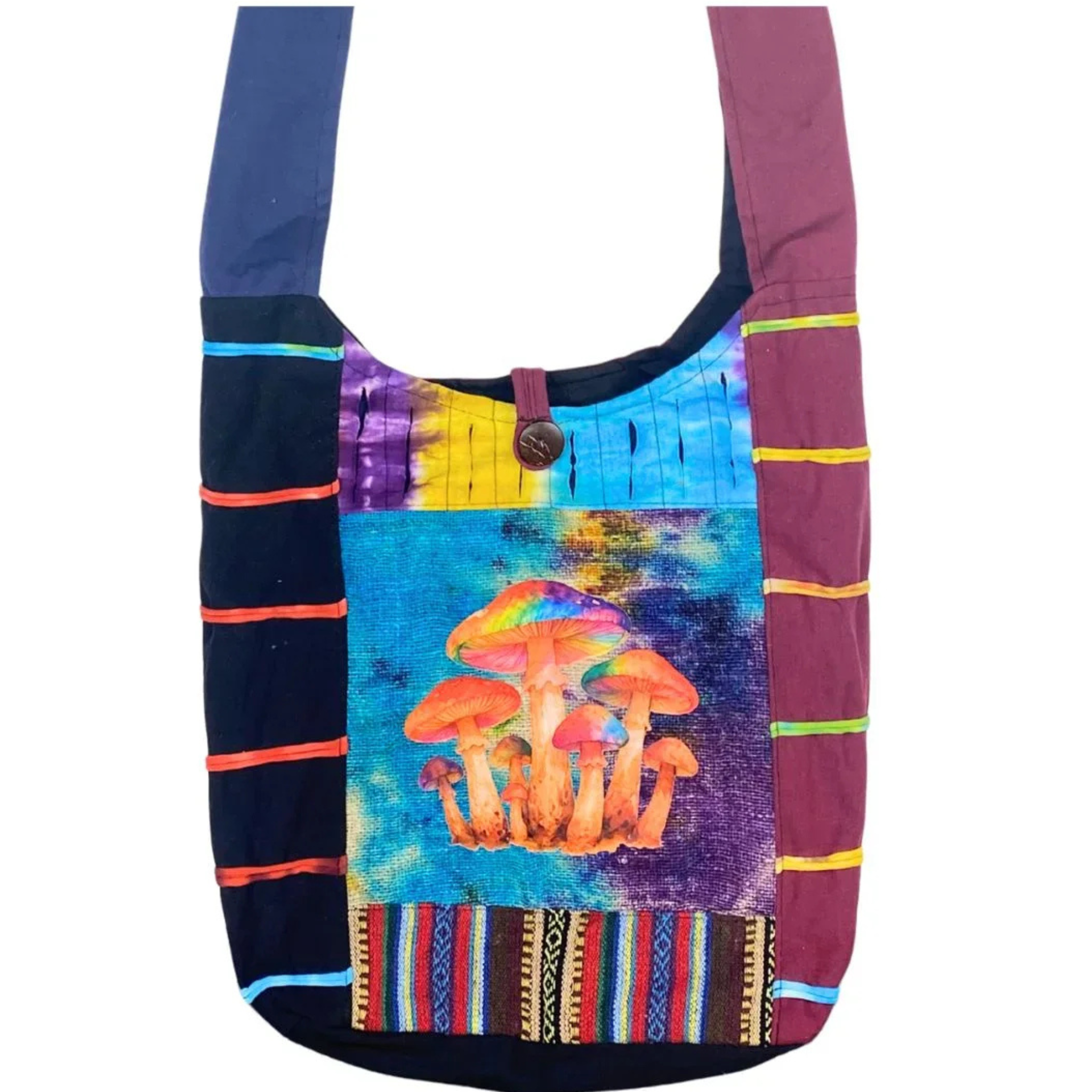 Cosmic Mushroom Shoulder Bag