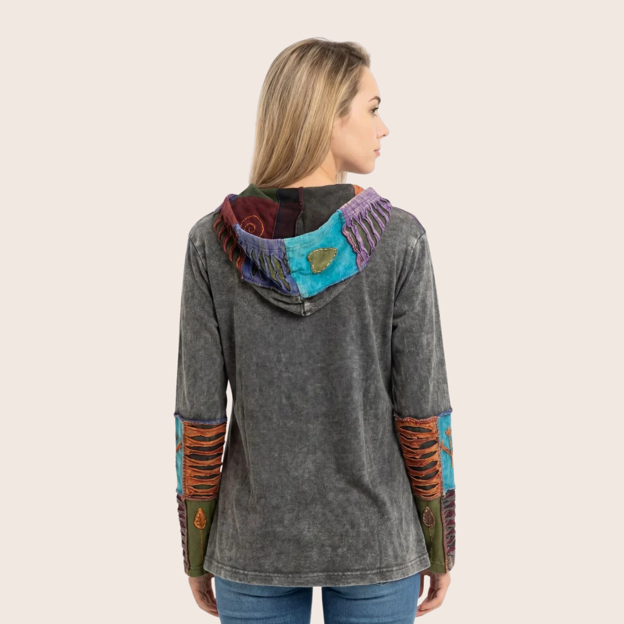 Groovy Patch Hoodie
