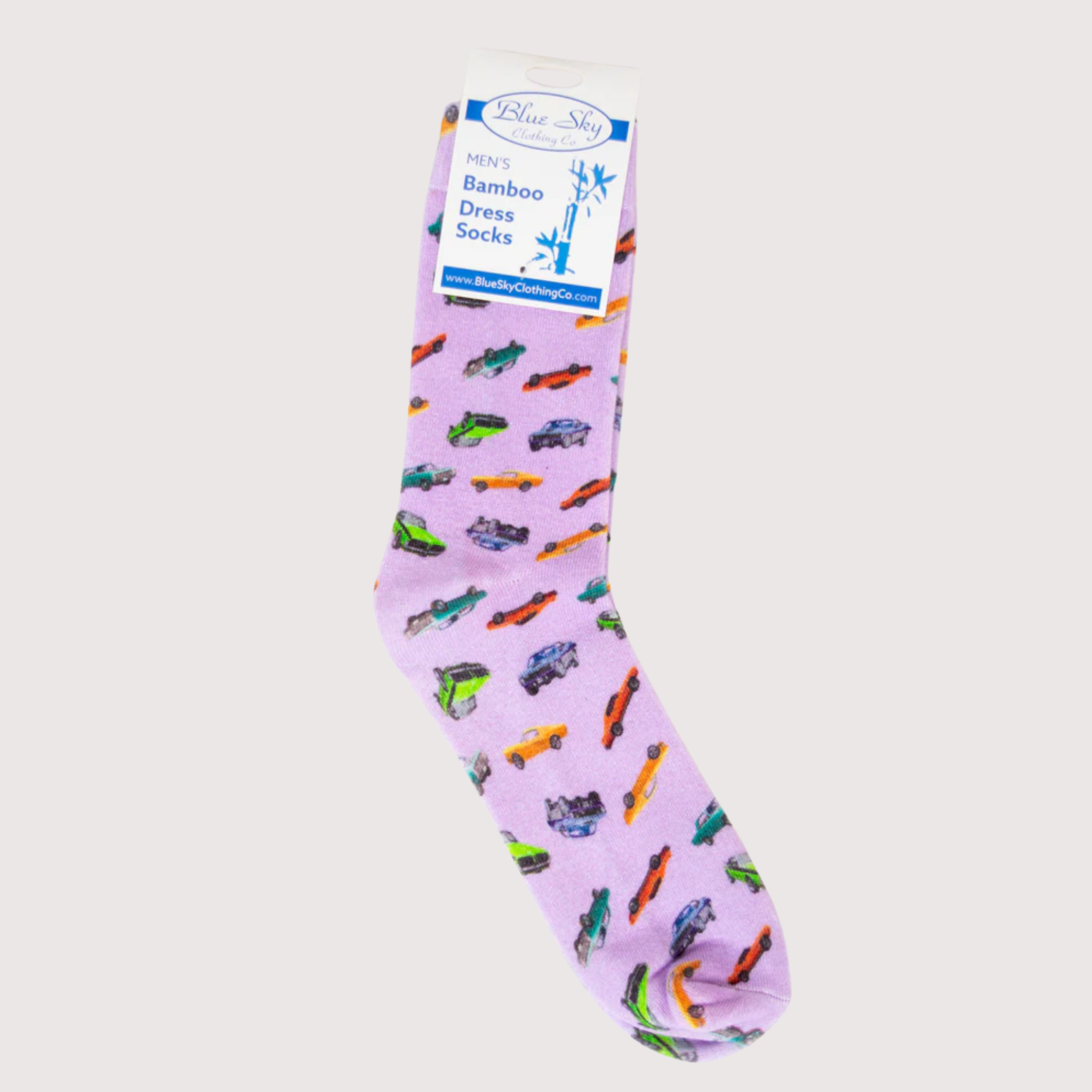 Bamboo Printed Dress Socks