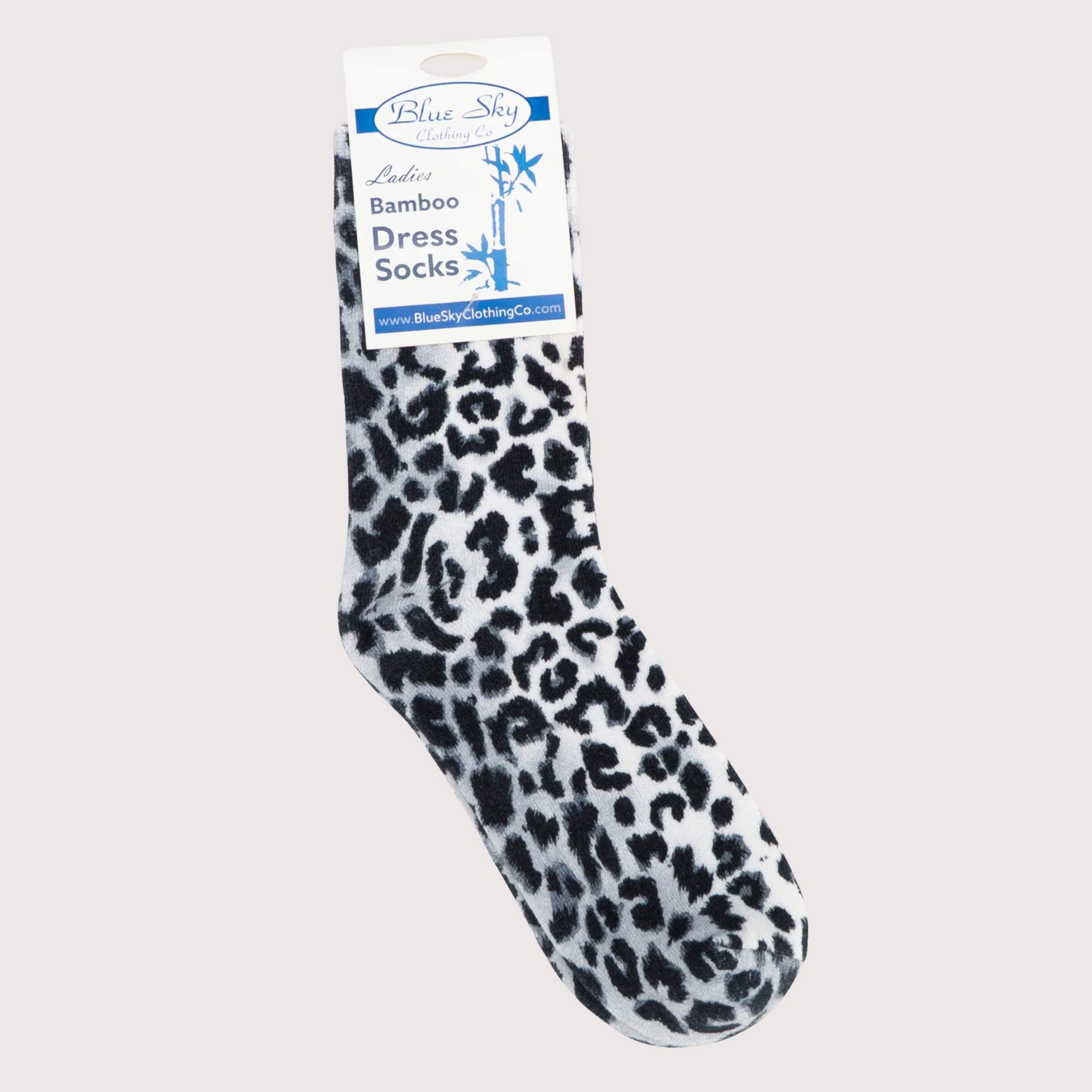 Bamboo Printed Dress Socks