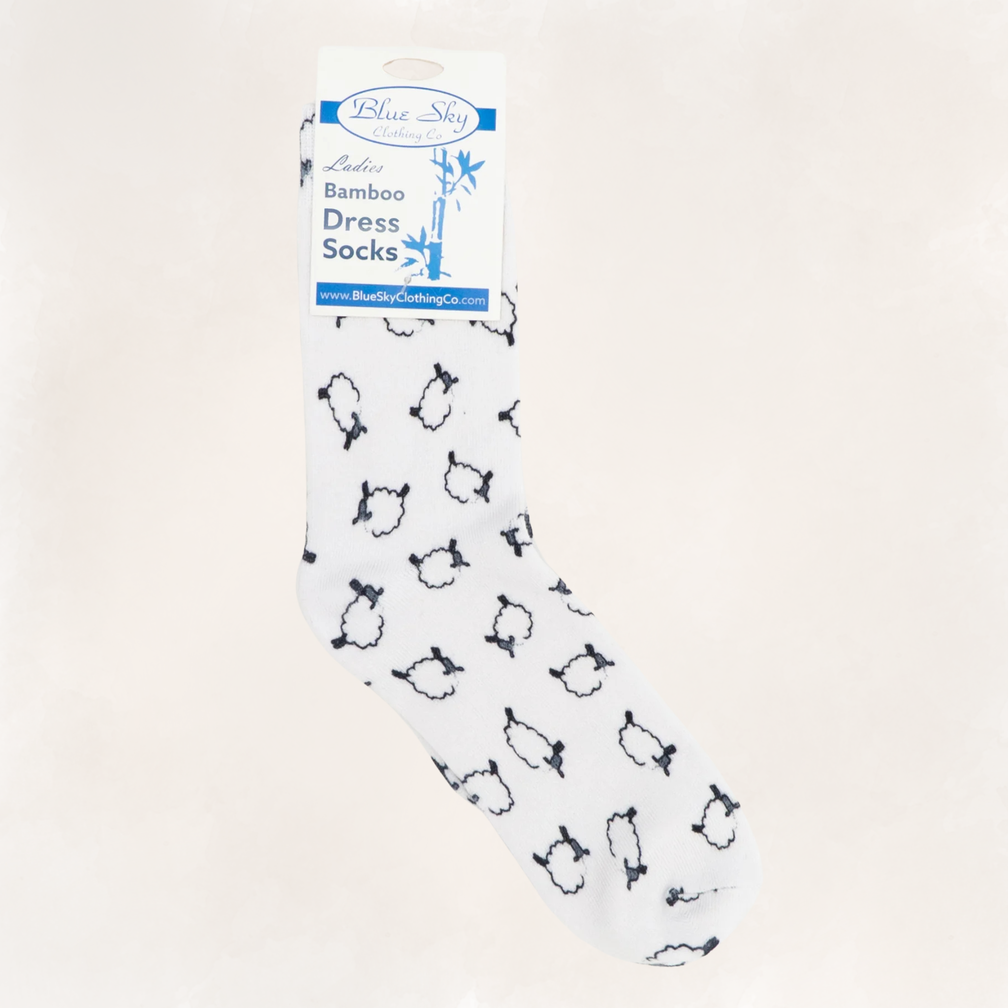 Bamboo Printed Dress Socks