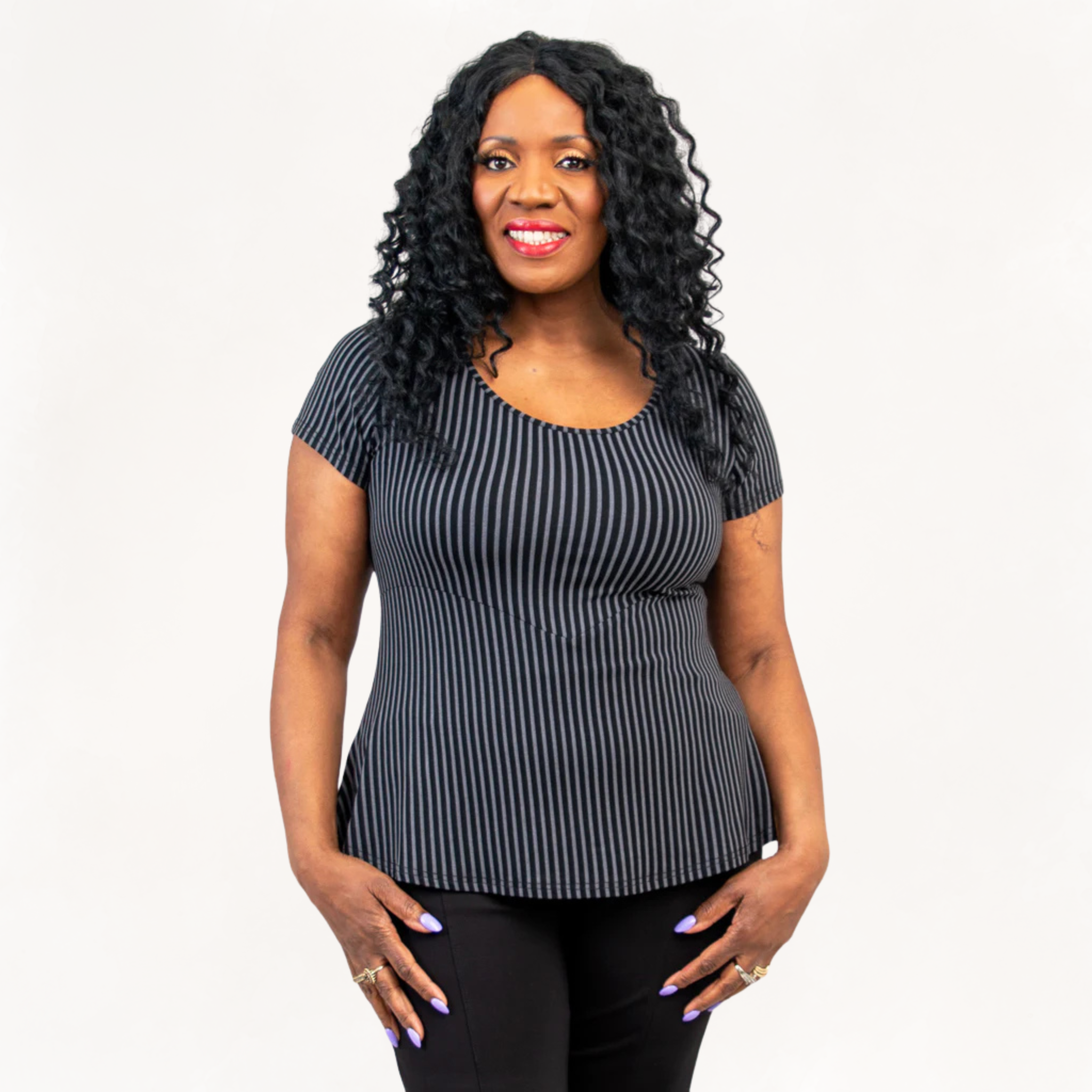 Kim Cap Sleeve Top