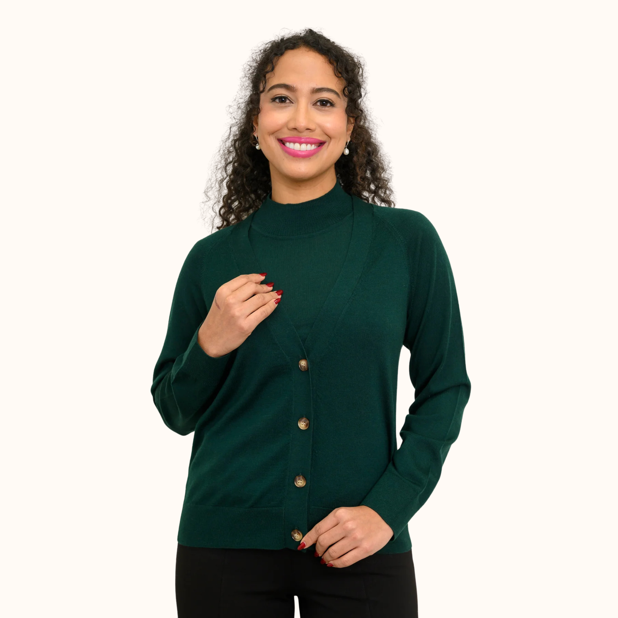 Winslow Merino Wool Cardigan