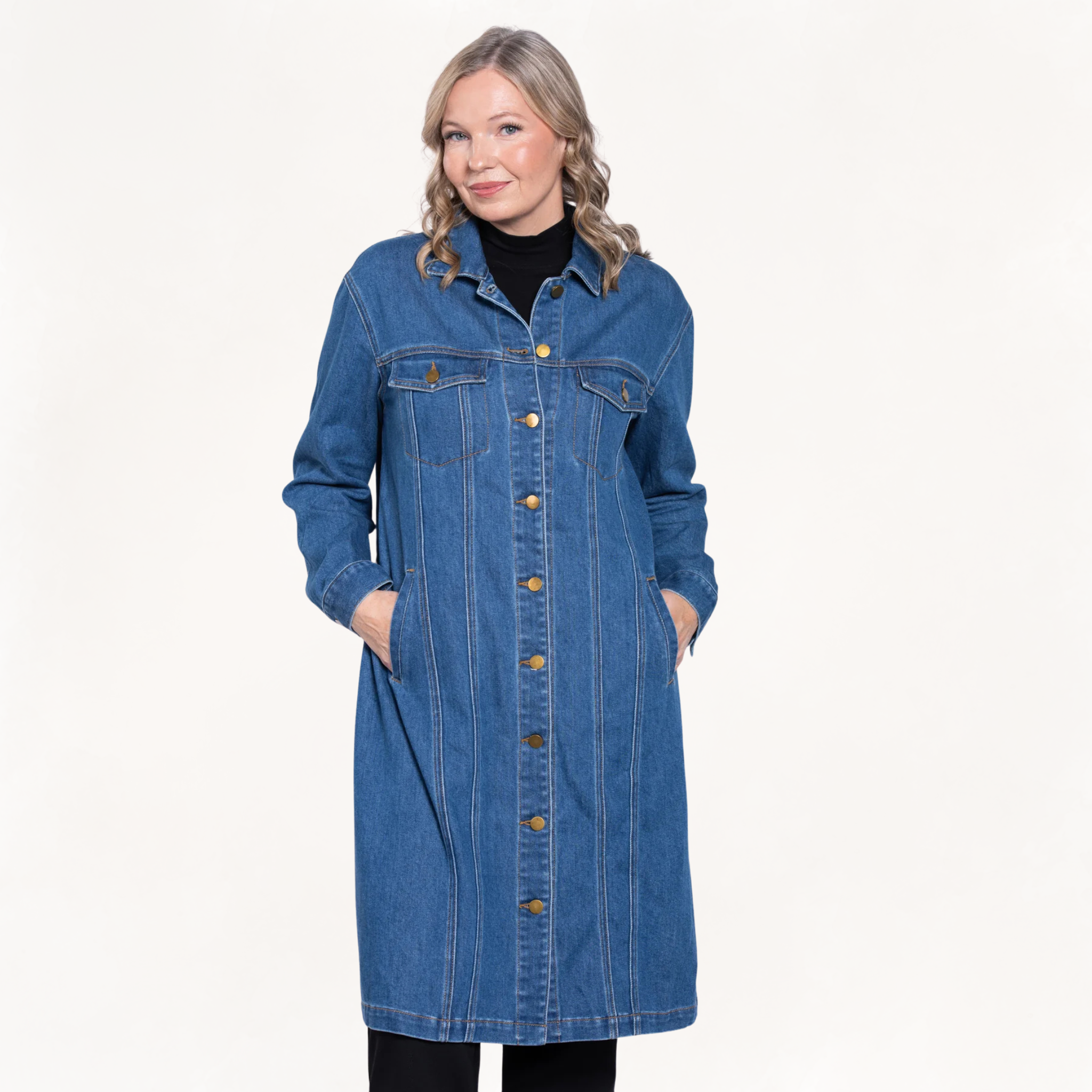 Geraldine Long Jean Jacket