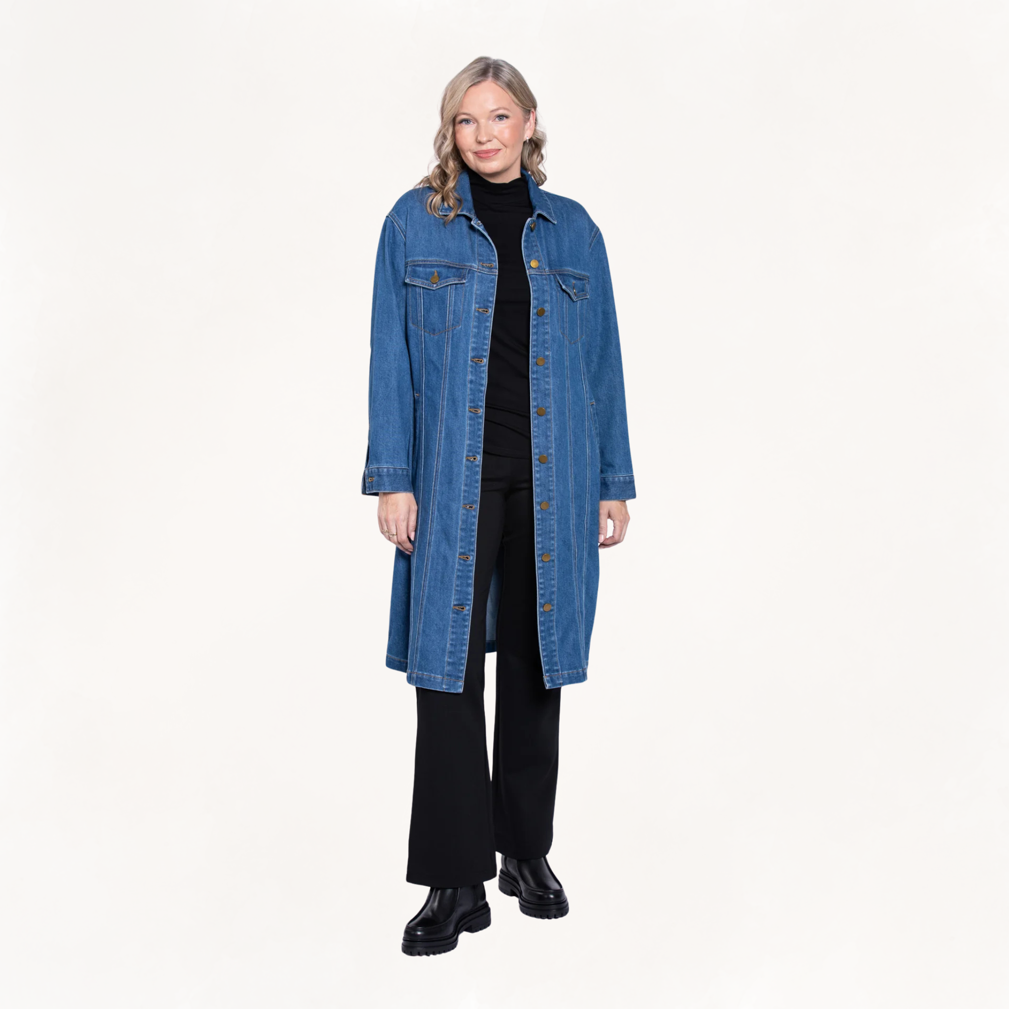 Geraldine Long Jean Jacket