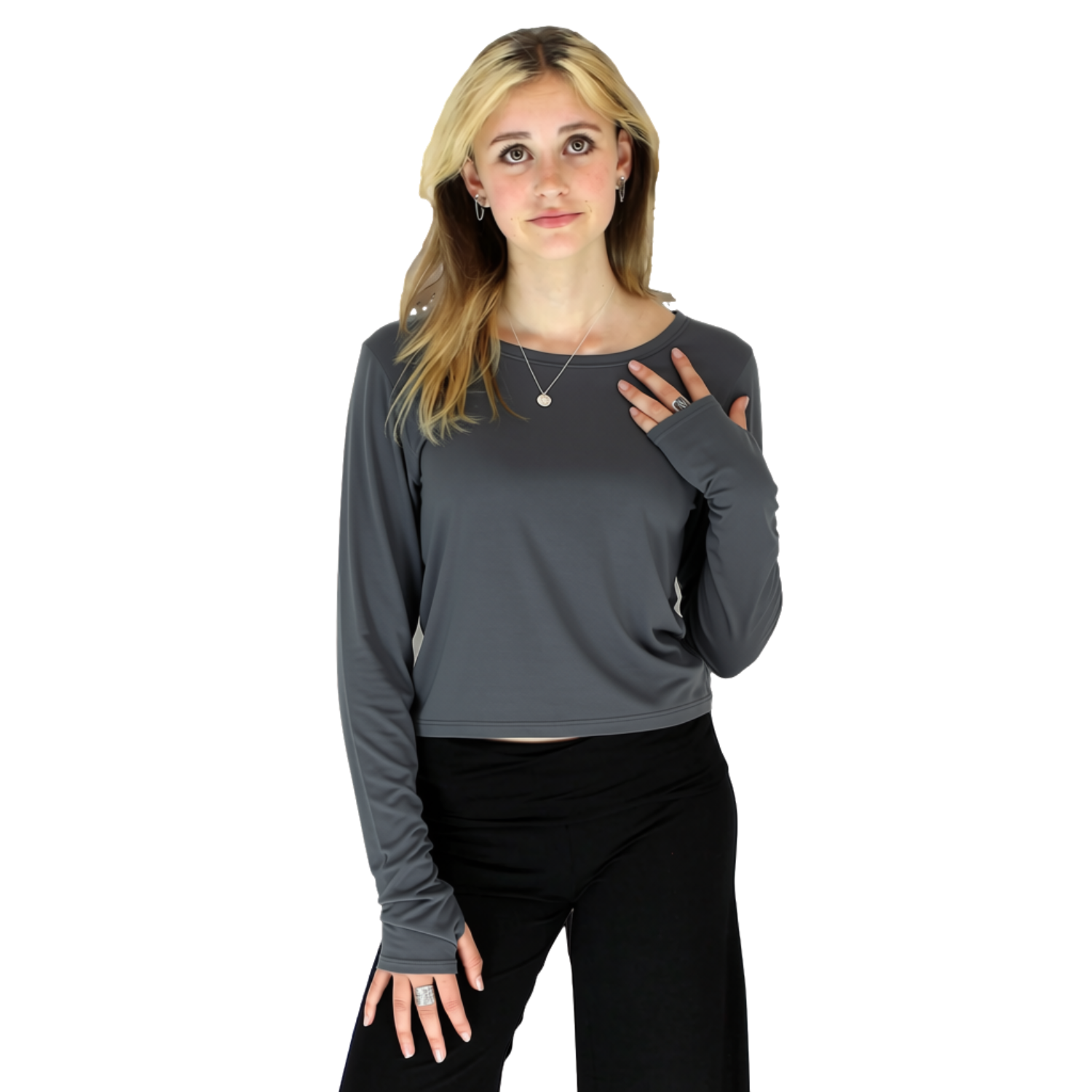 Cool Down Thumbhole Top