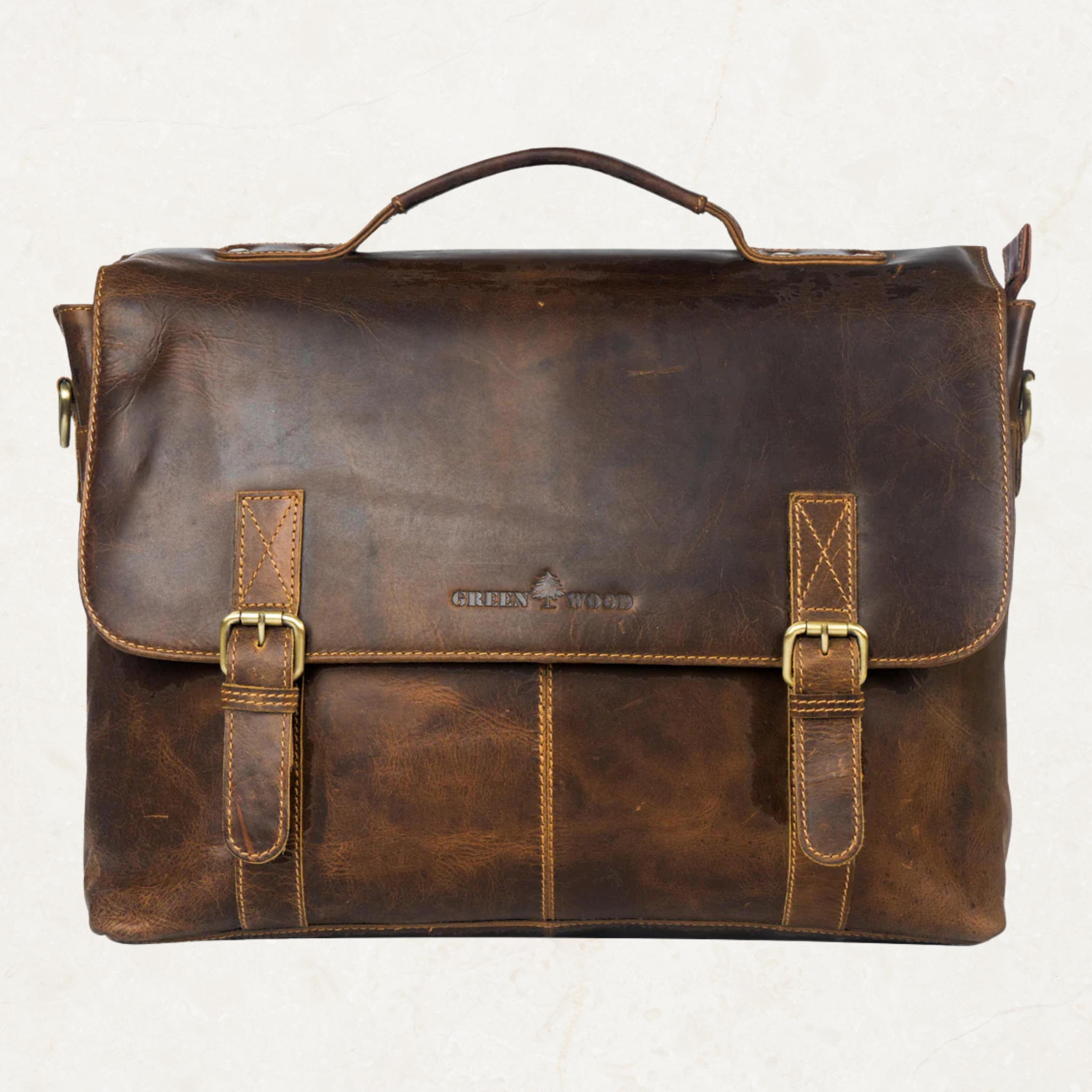 Portland Leather Laptop Bag