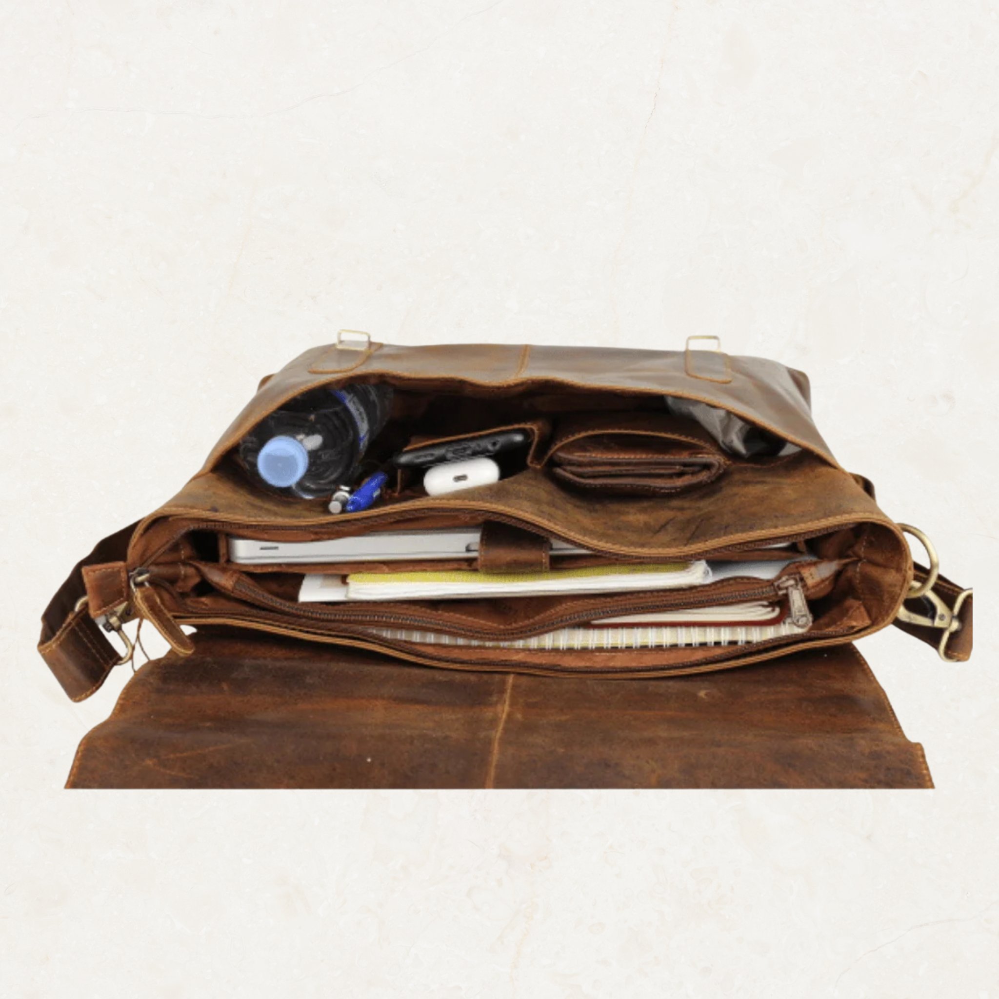 Portland Leather Laptop Bag