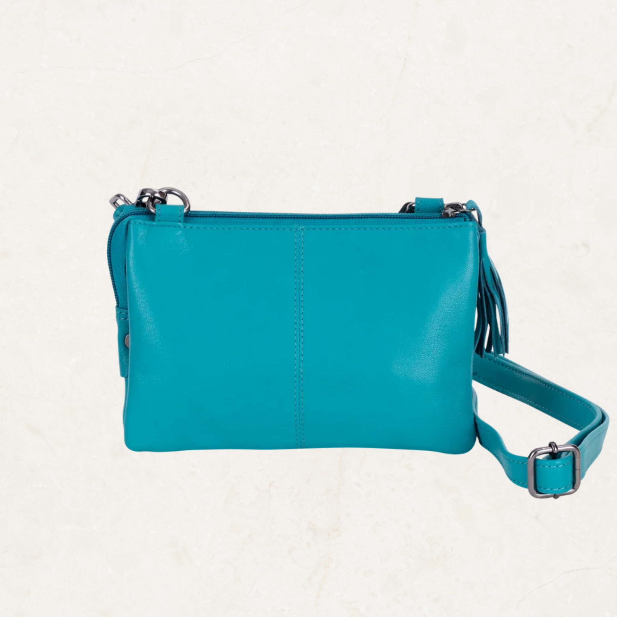 Ruby Leather Shoulder Bag