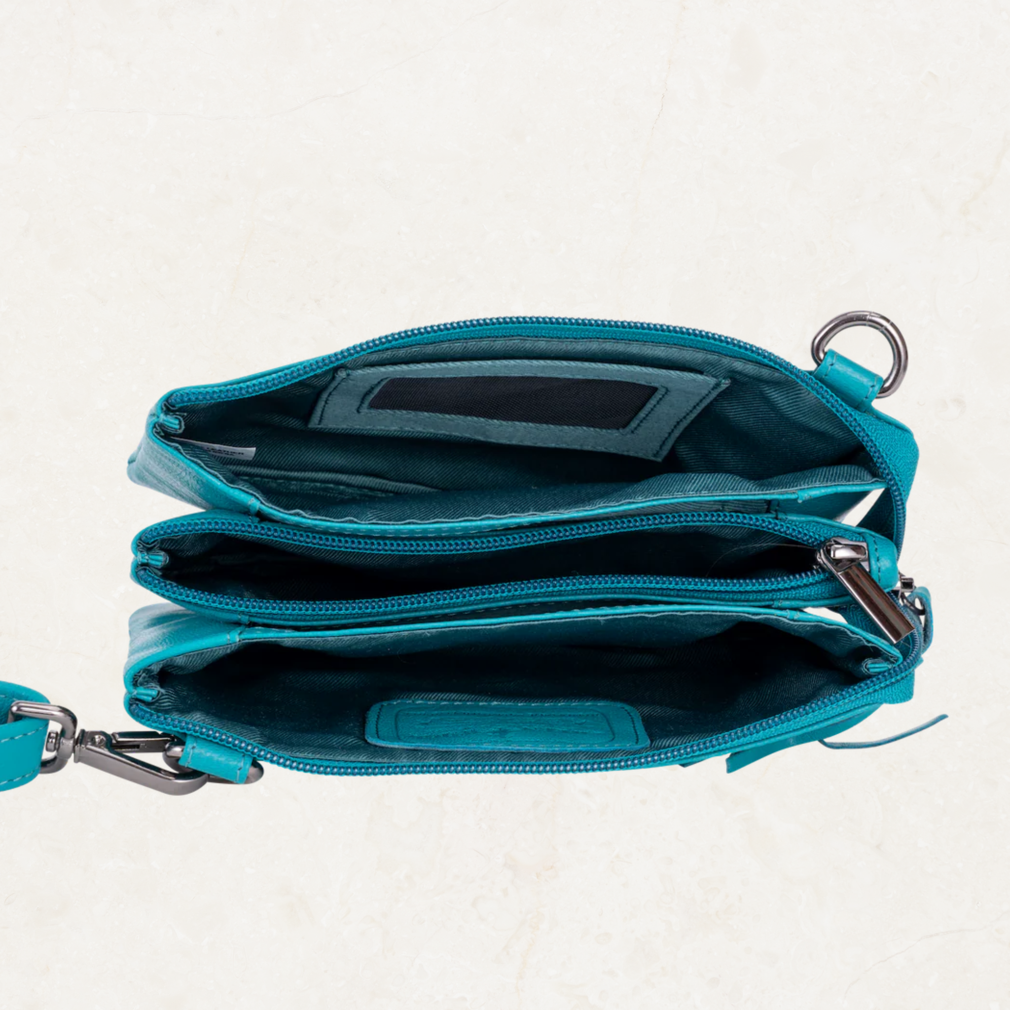 Ruby Leather Shoulder Bag