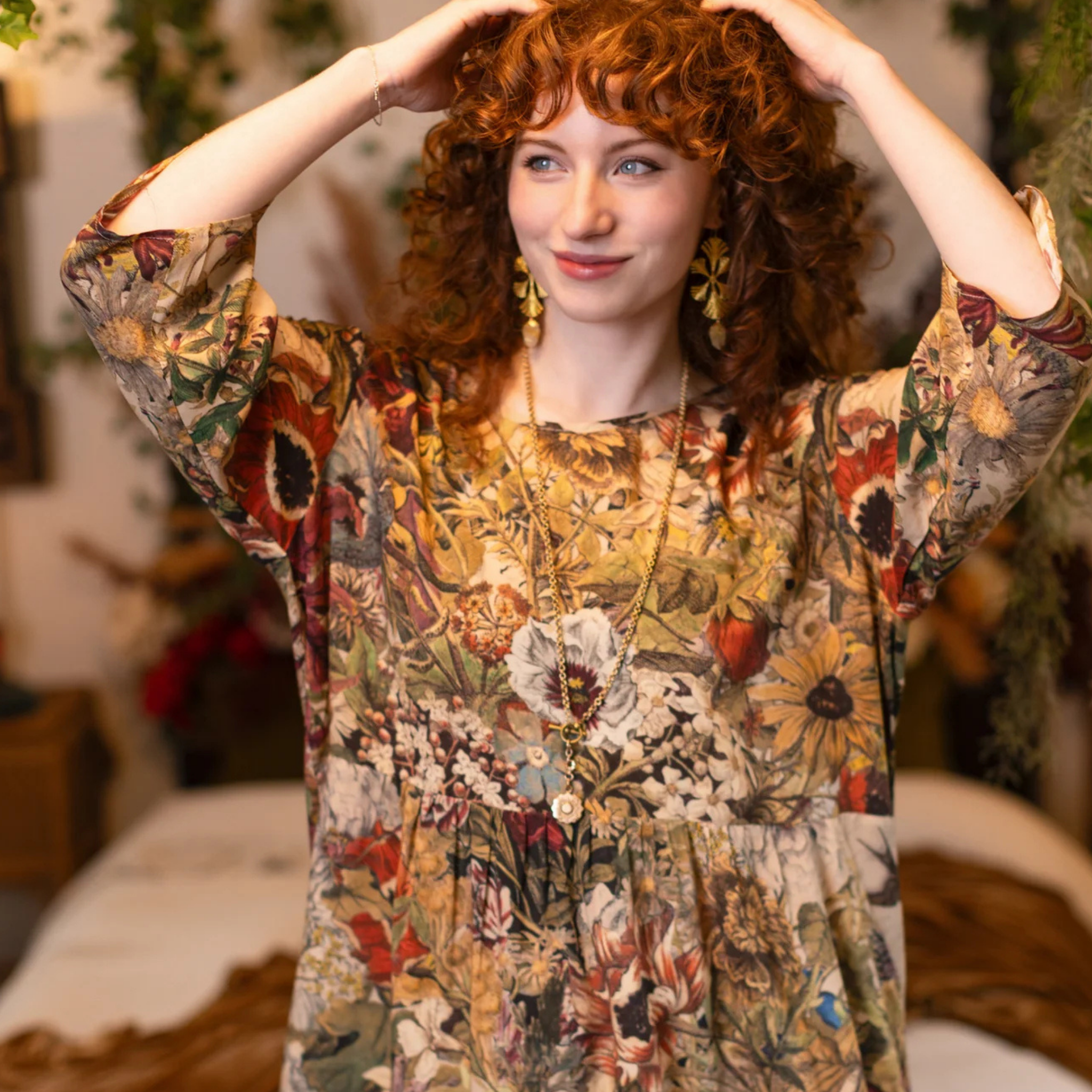 Golden Hour Artist Dress