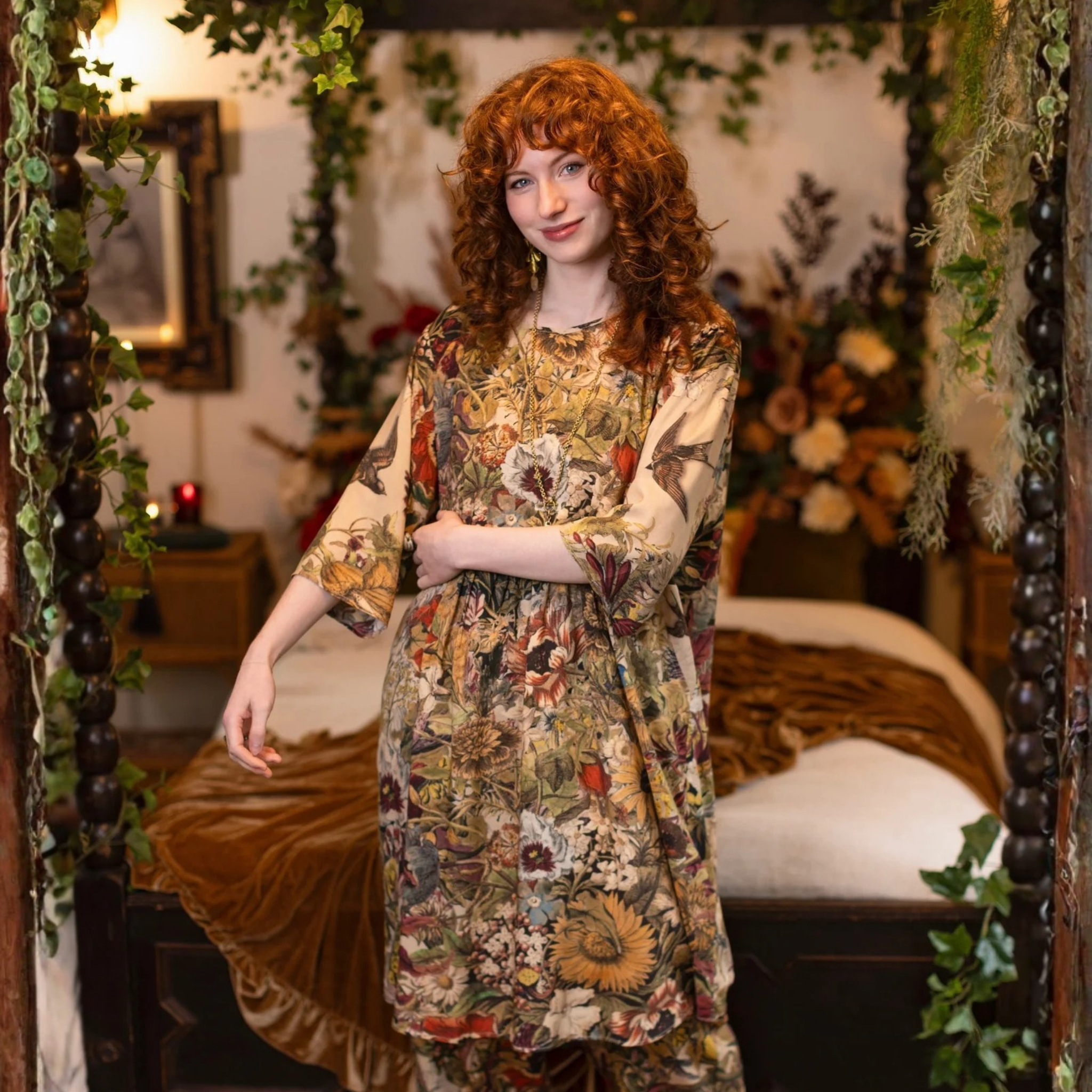 Golden Hour Artist Dress