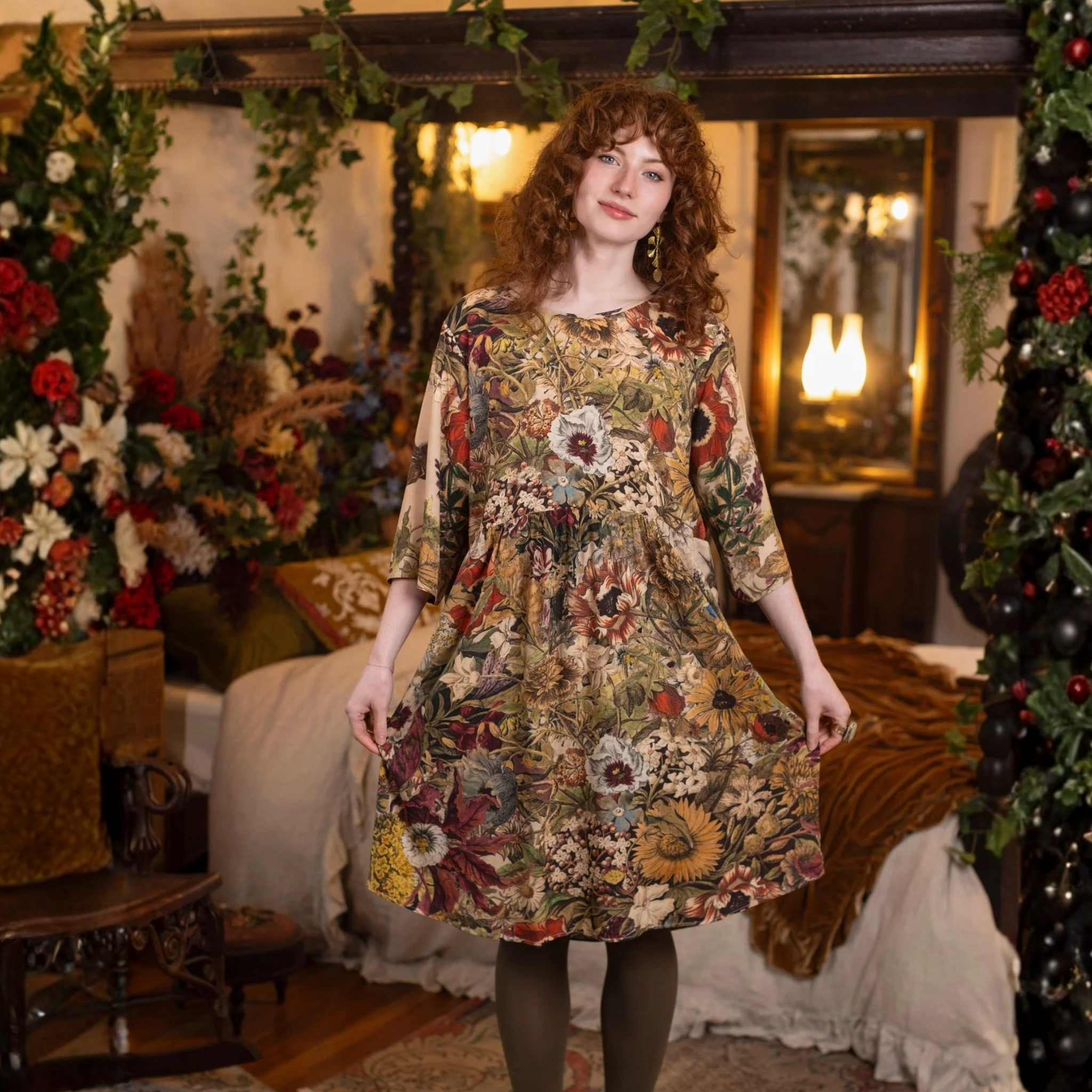 Golden Hour Artist Dress