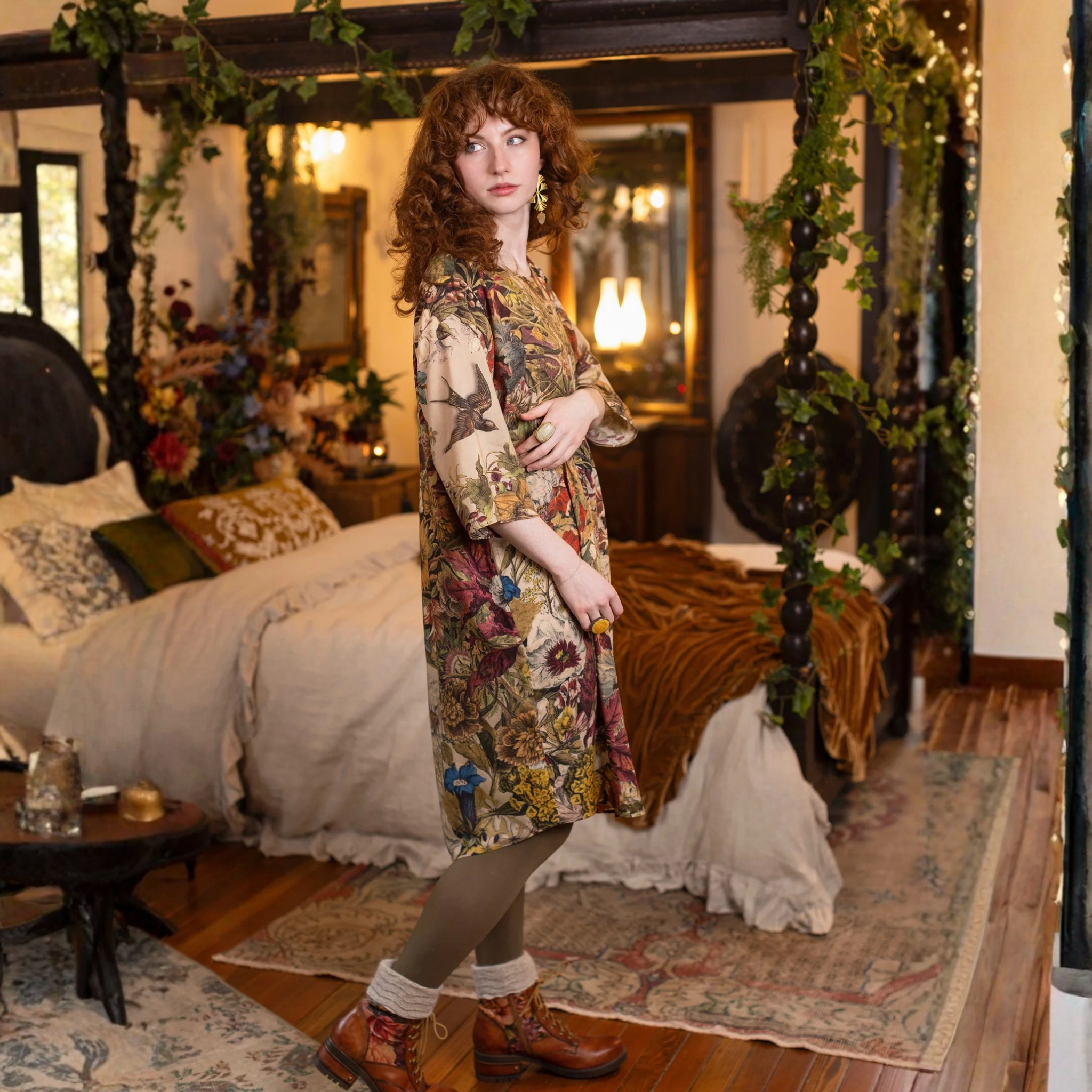 Golden Hour Artist Dress