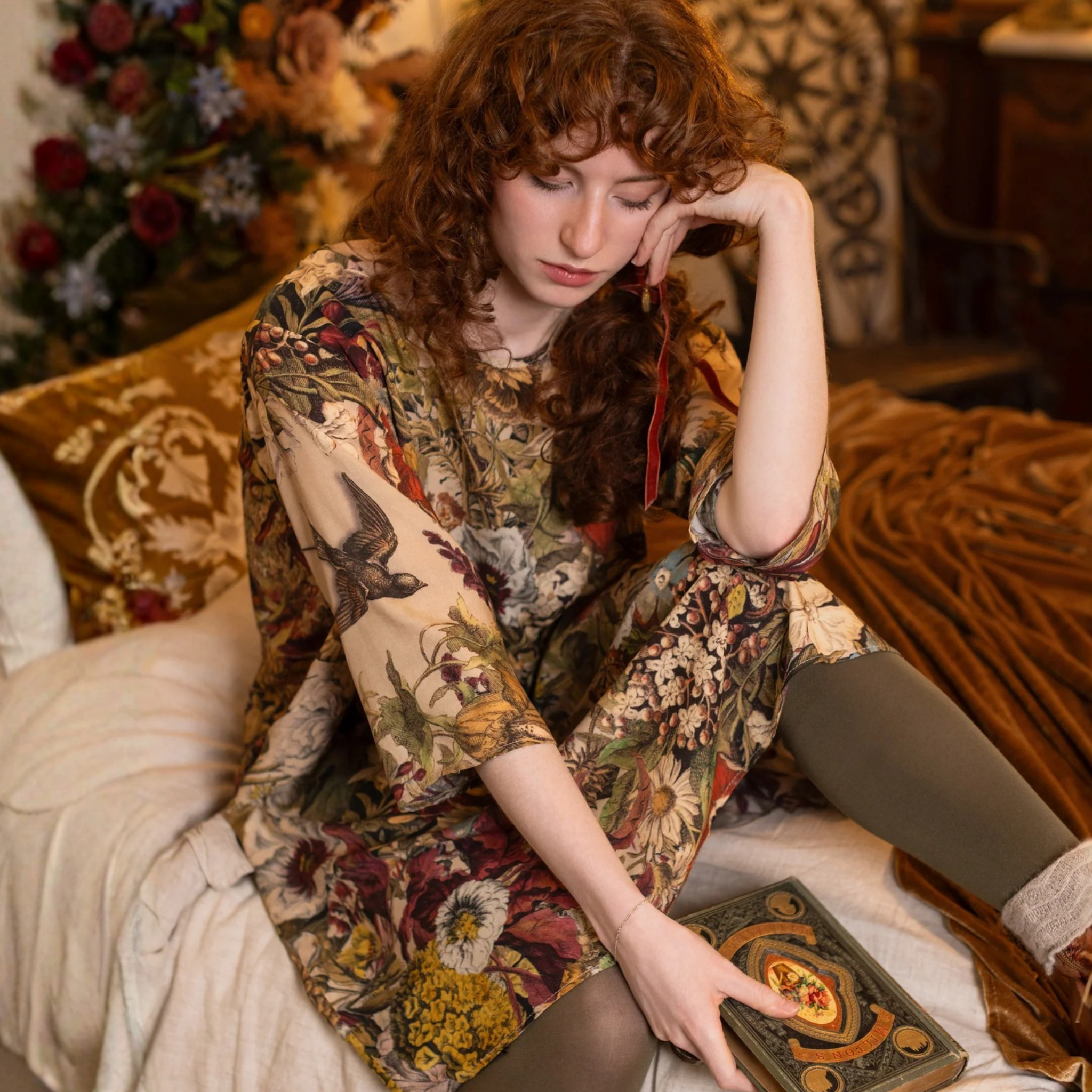 Golden Hour Artist Dress