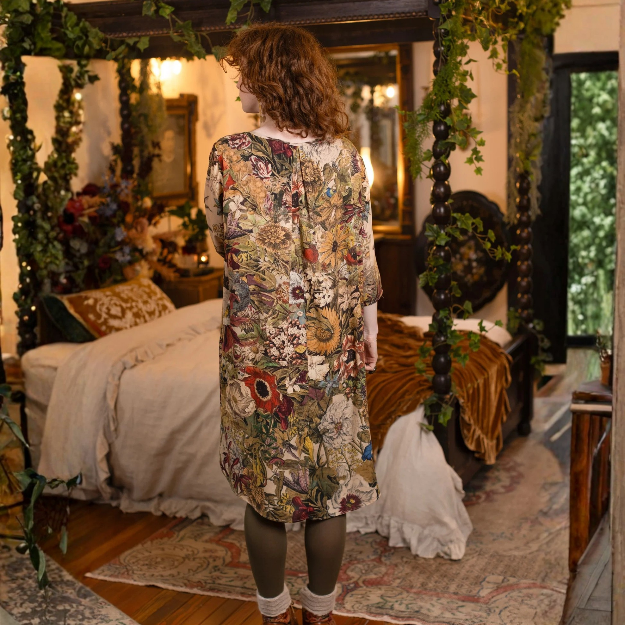 Golden Hour Artist Dress