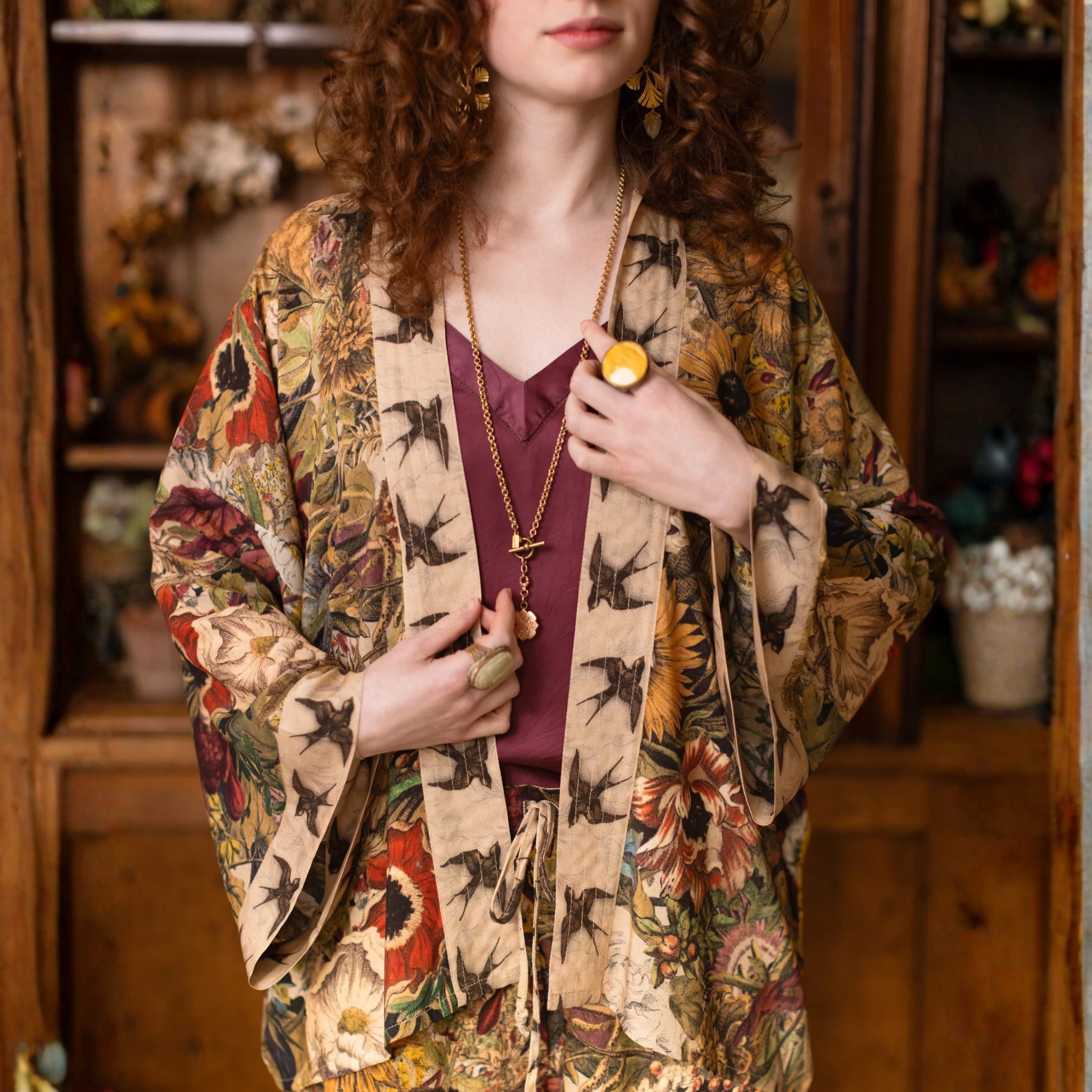 Golden Hour Cropped Pixie Duster