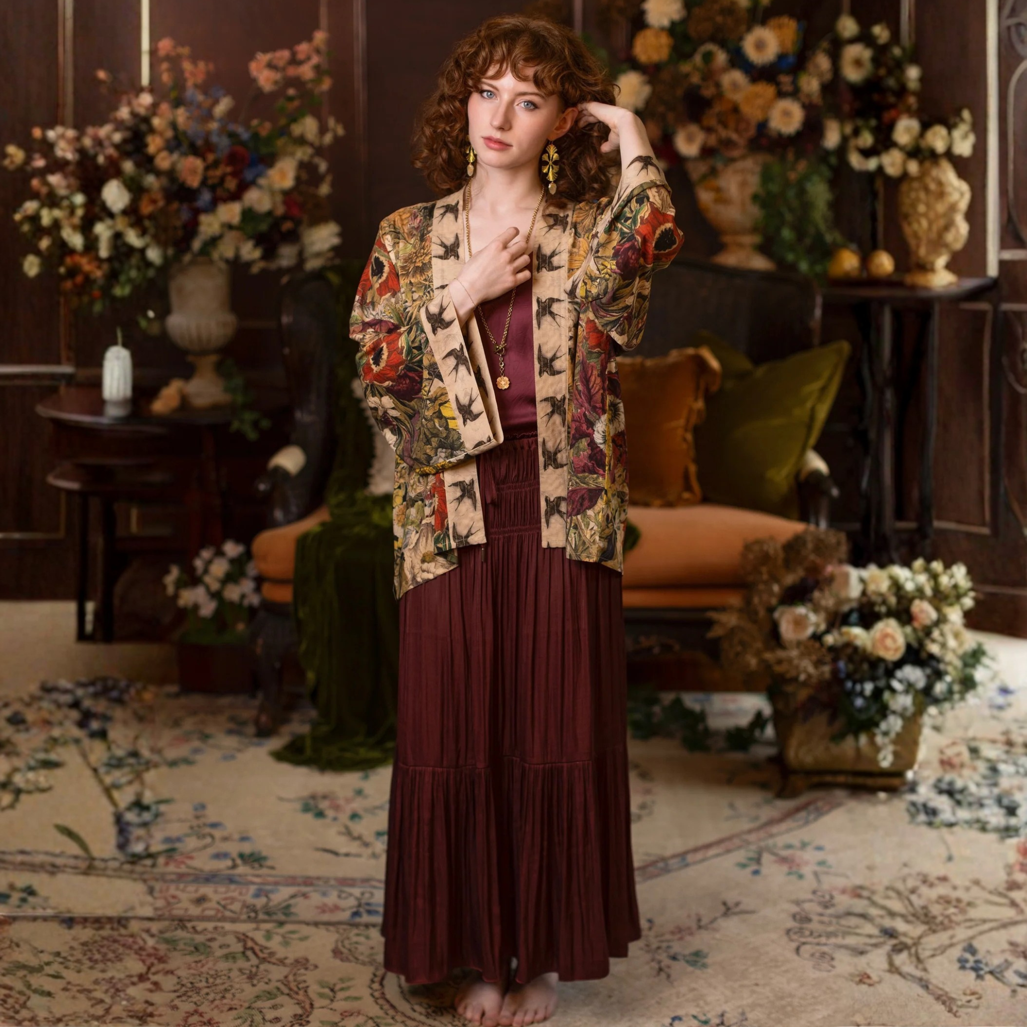 Golden Hour Cropped Pixie Duster