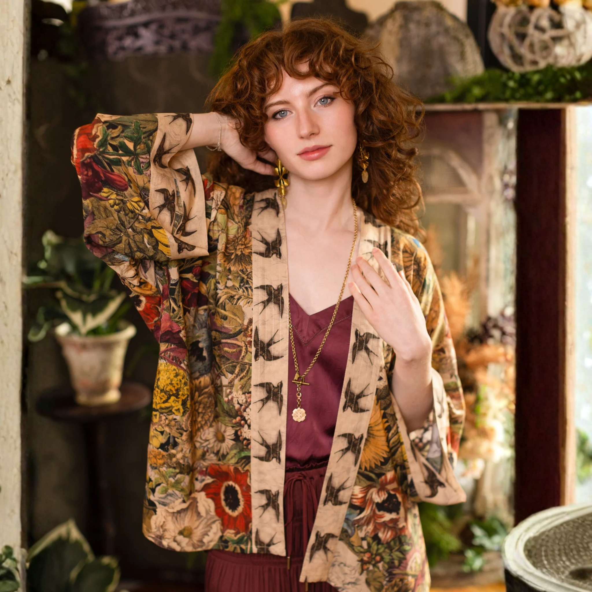 Golden Hour Cropped Pixie Duster
