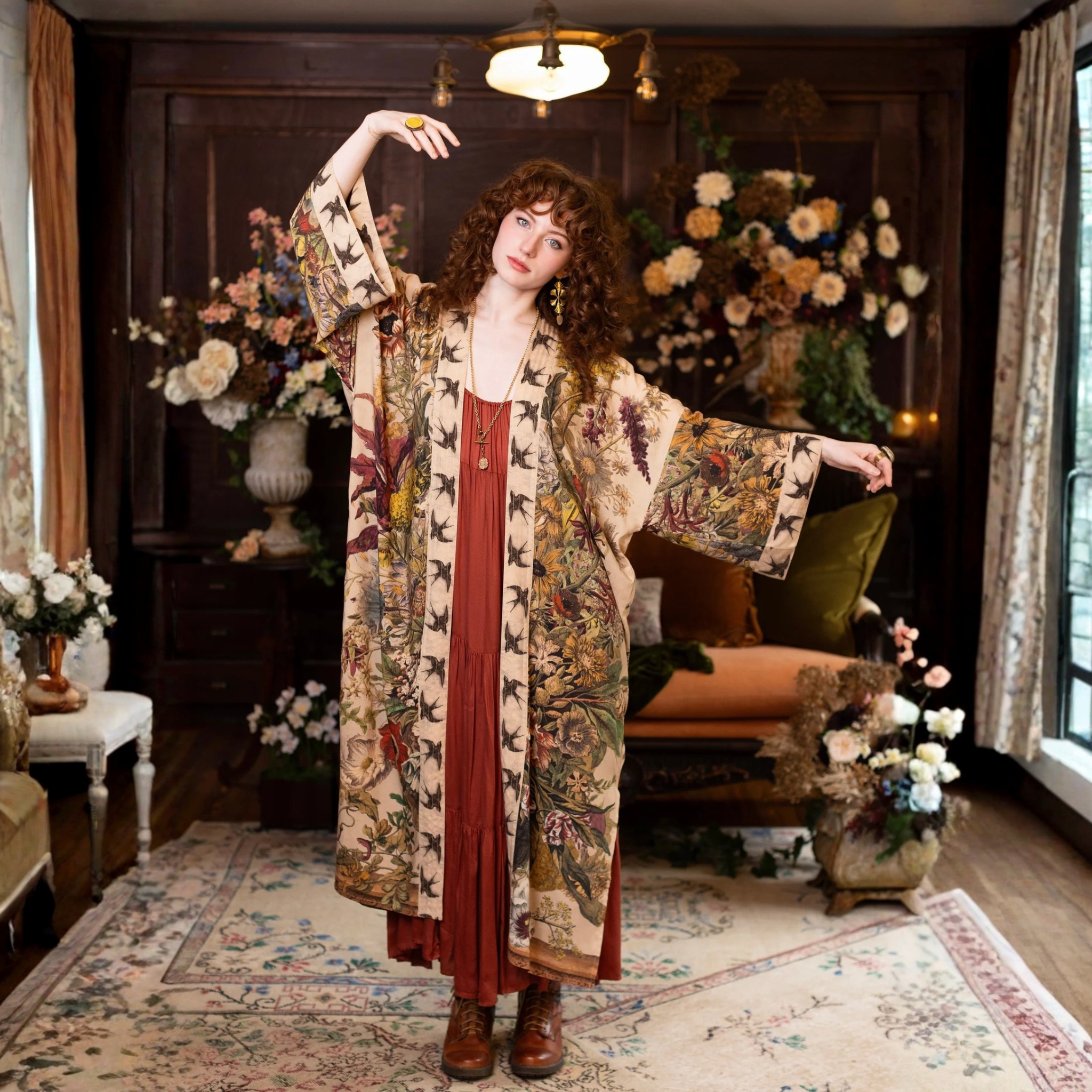 Golden Hour Opera Duster