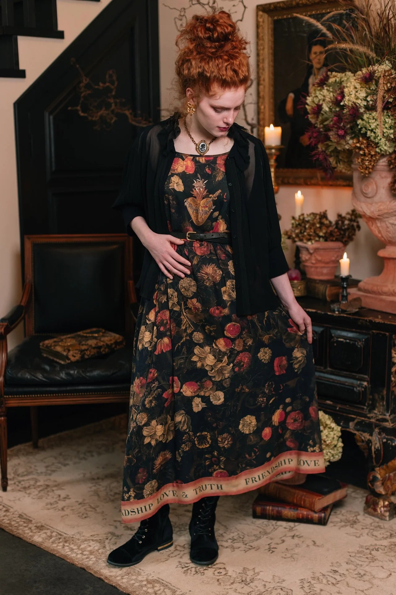 Heart of Gold Boheme Slip Dress