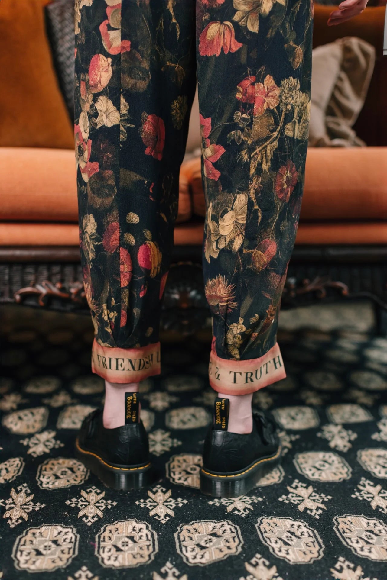Heart of Gold Poet Pants