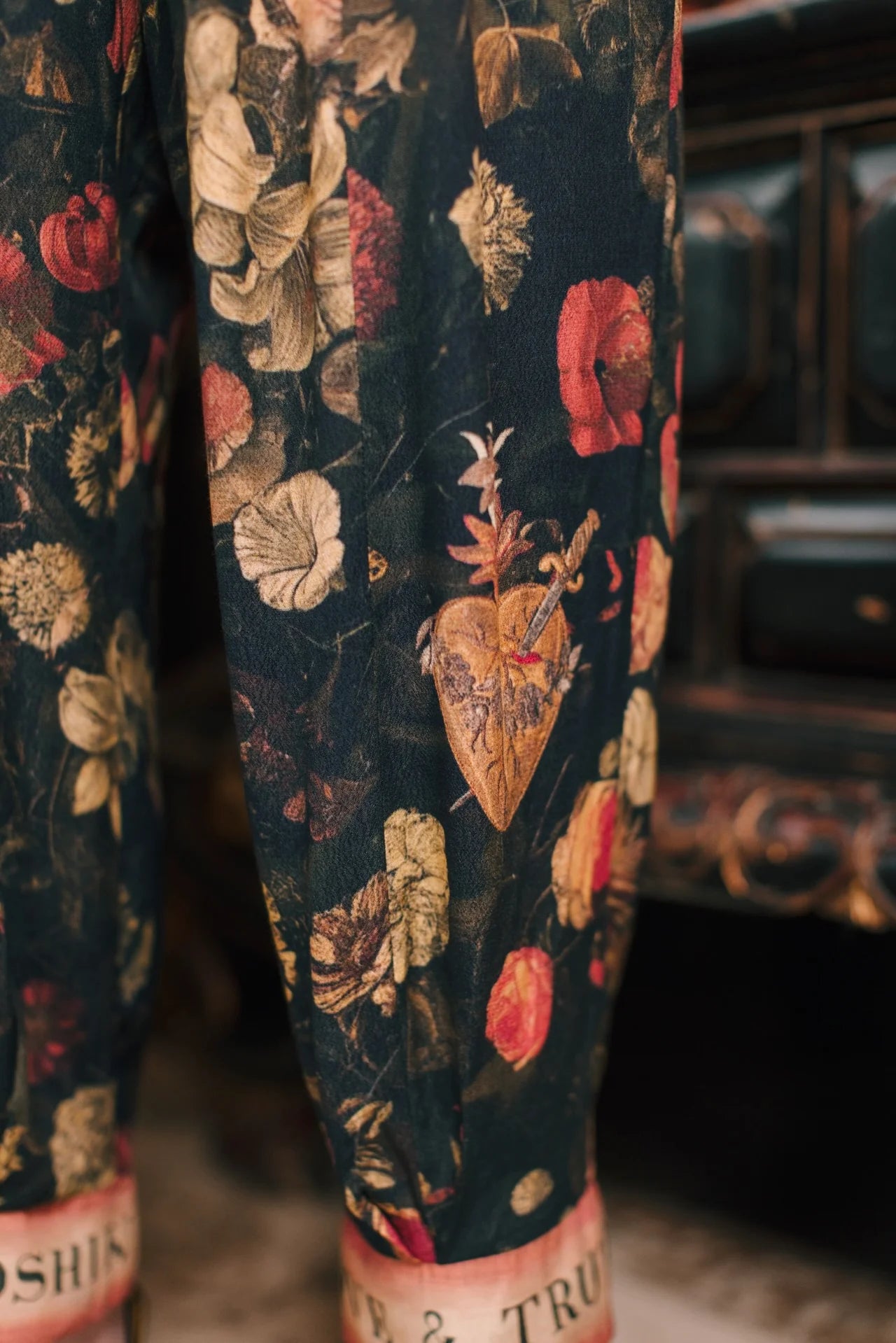 Heart of Gold Poet Pants