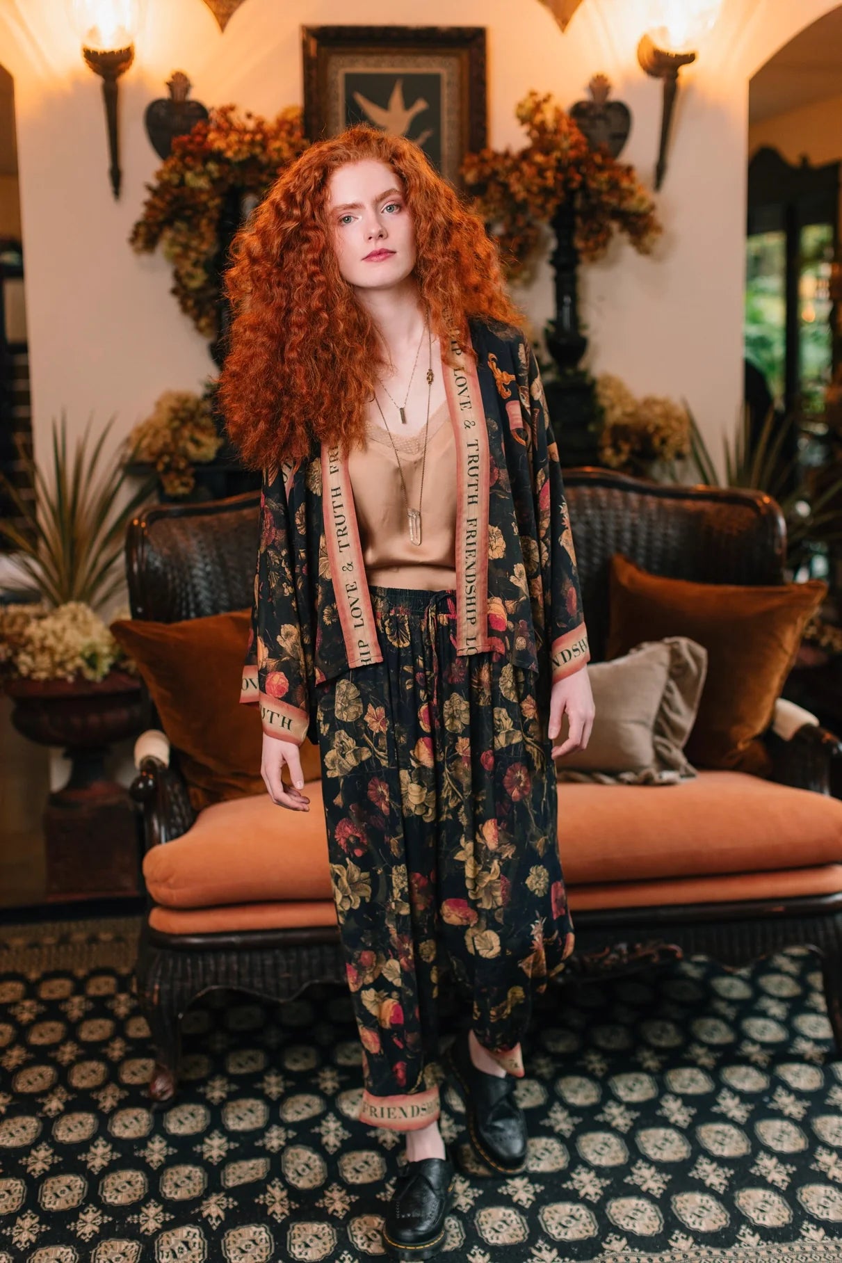 Heart of Gold Poet Pants