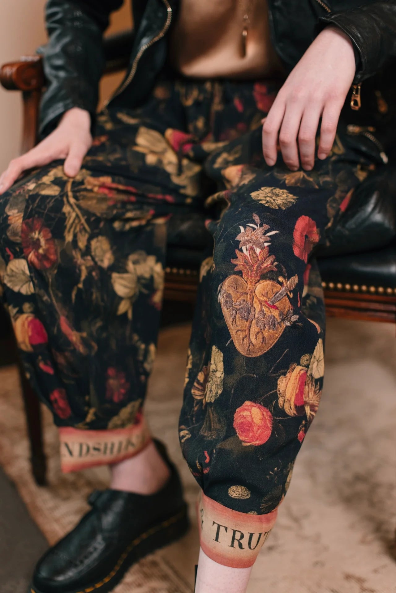 Heart of Gold Poet Pants