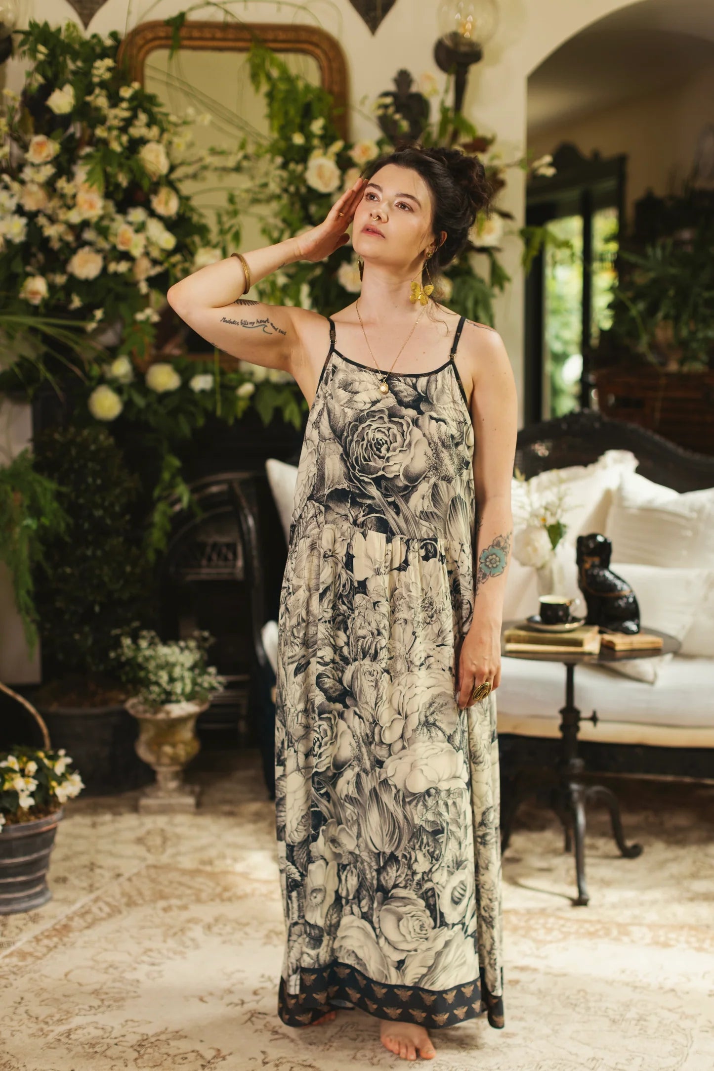 Honey & The Moon Boheme Slip Dress