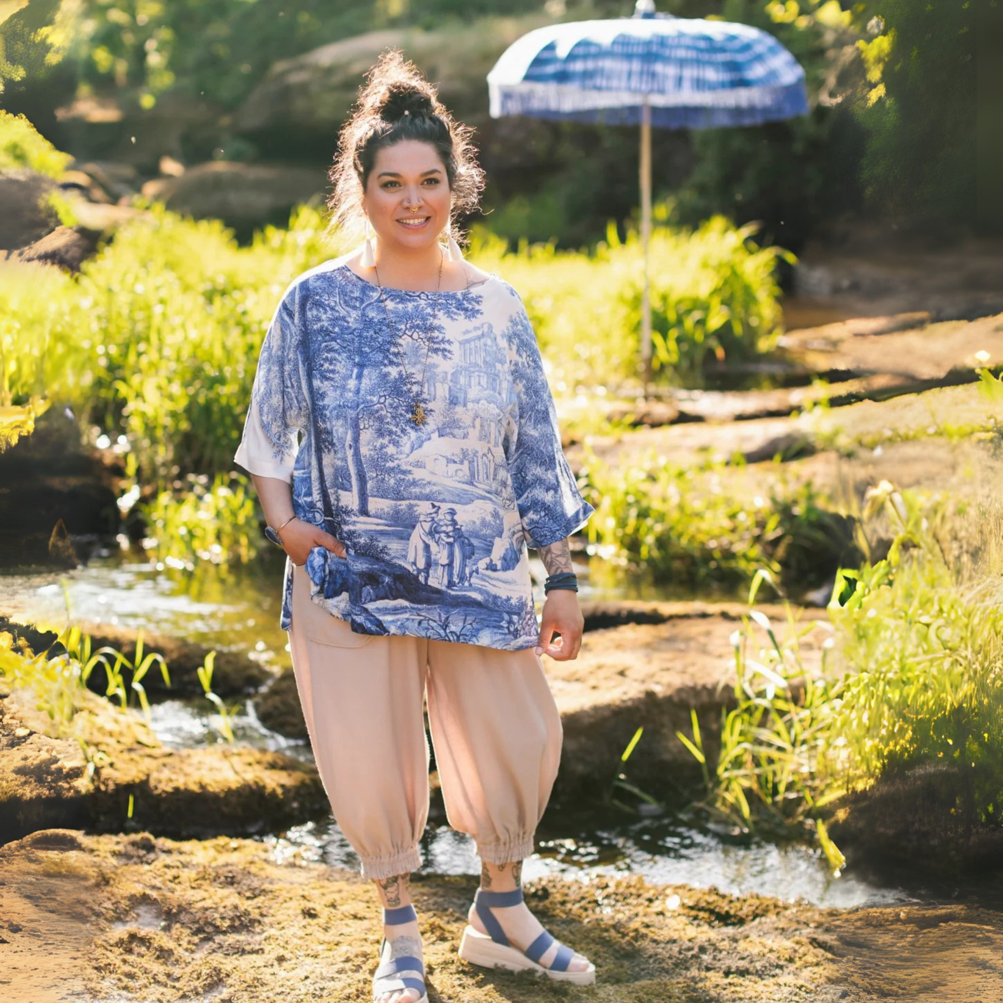 Let the Light In Luxe Tee Shirt